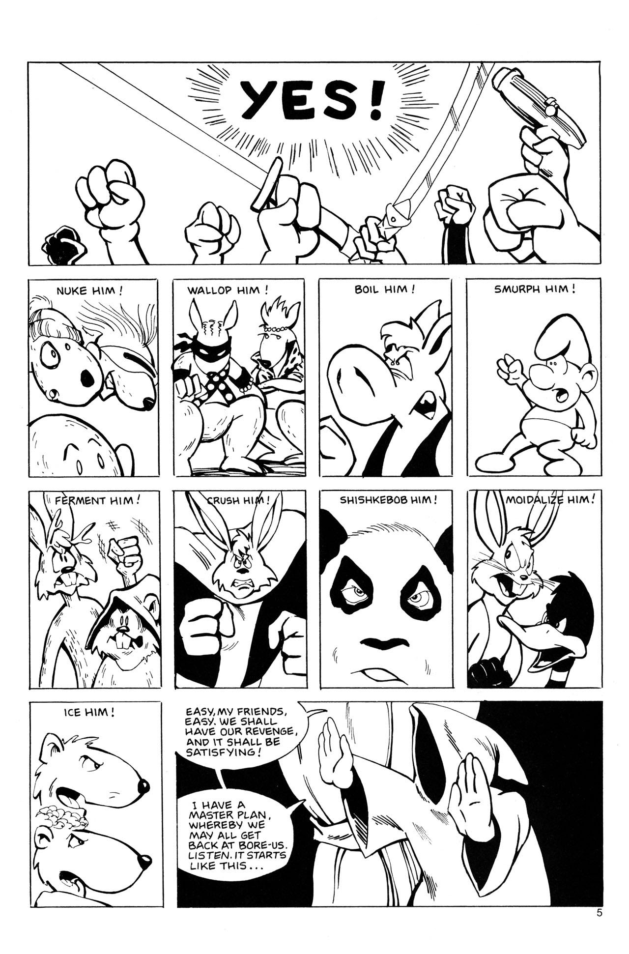 Read online Laffin' Gas comic -  Issue #5 - 6