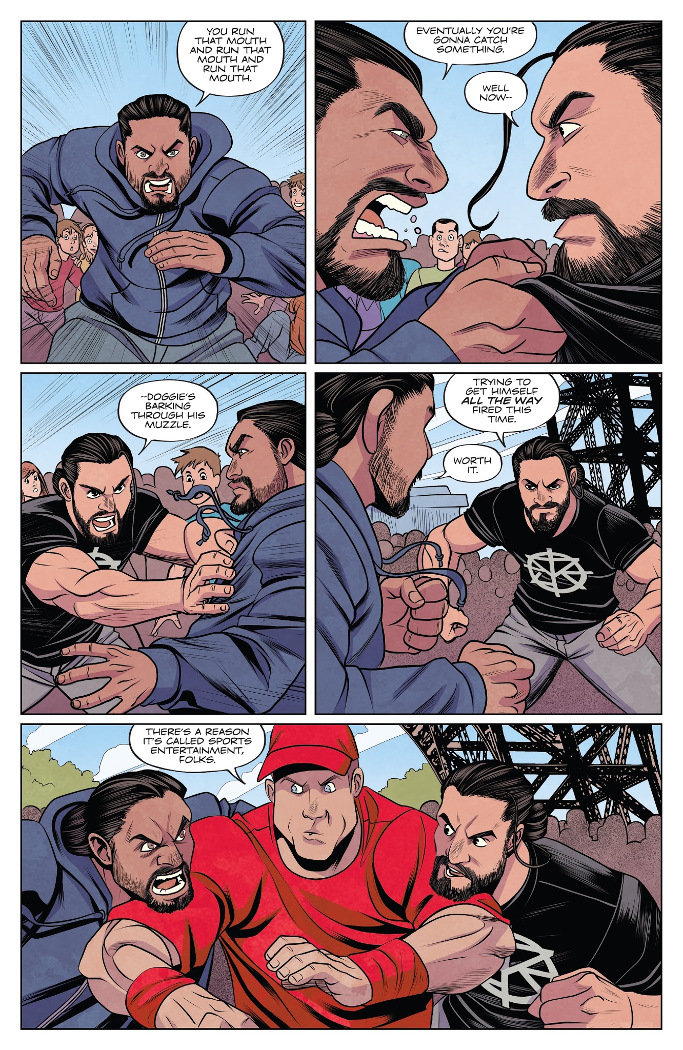 Read online WWE comic -  Issue #11 - 8