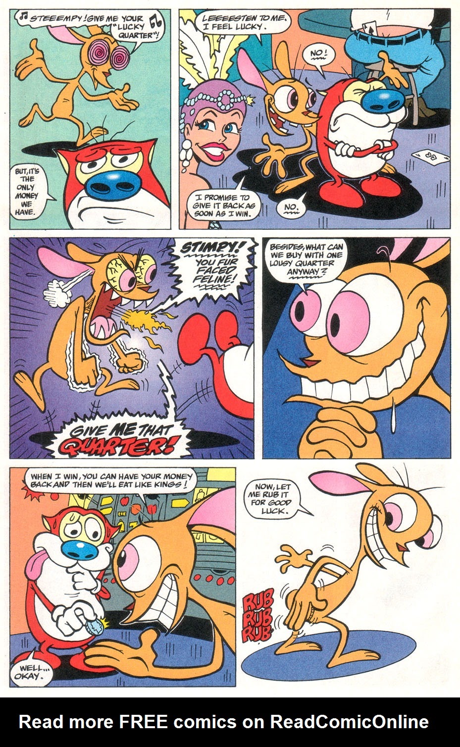 Read online The Ren and Stimpy Show Special: Four Swerks comic -  Issue # Full - 16