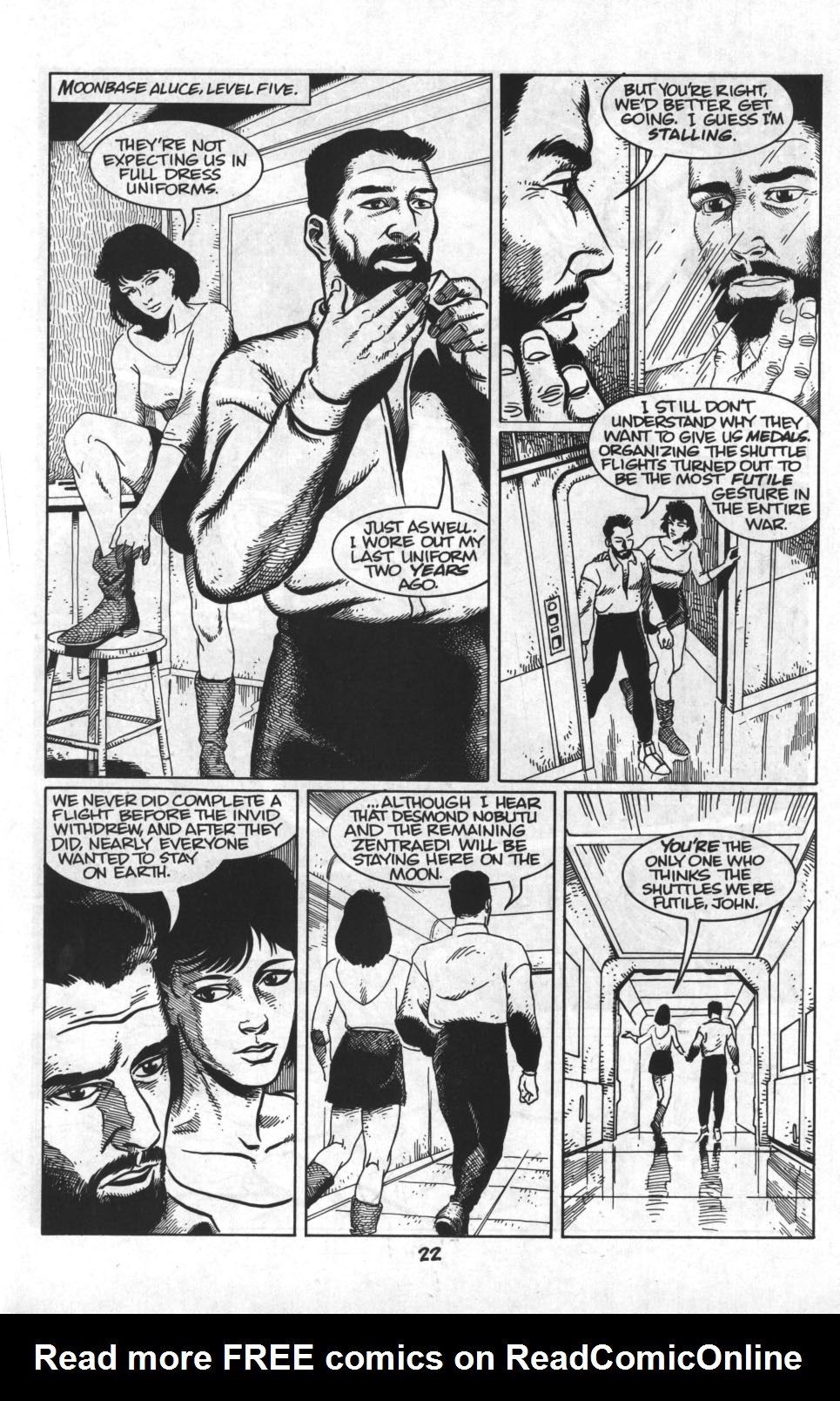 Read online Robotech: Invid War comic -  Issue #18 - 23