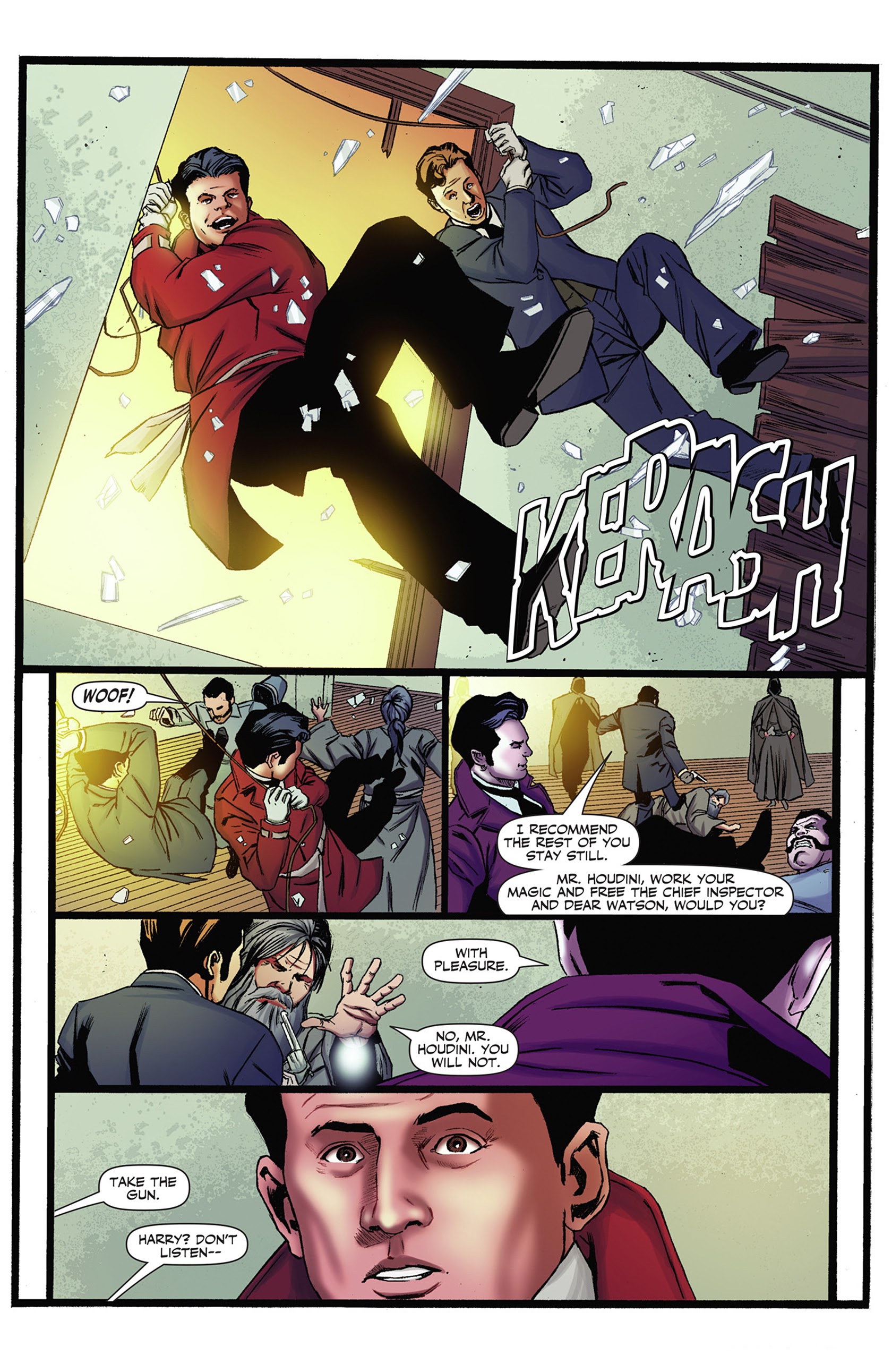 Read online Sherlock Holmes vs. Harry Houdini comic -  Issue #4 - 18