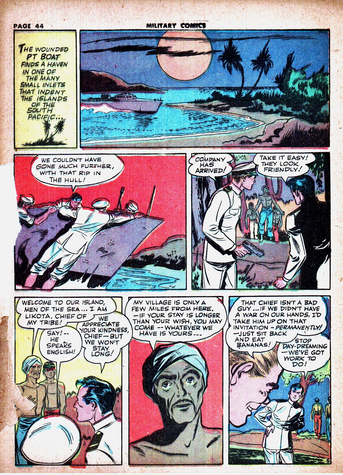 Read online Military Comics comic -  Issue #19 - 47