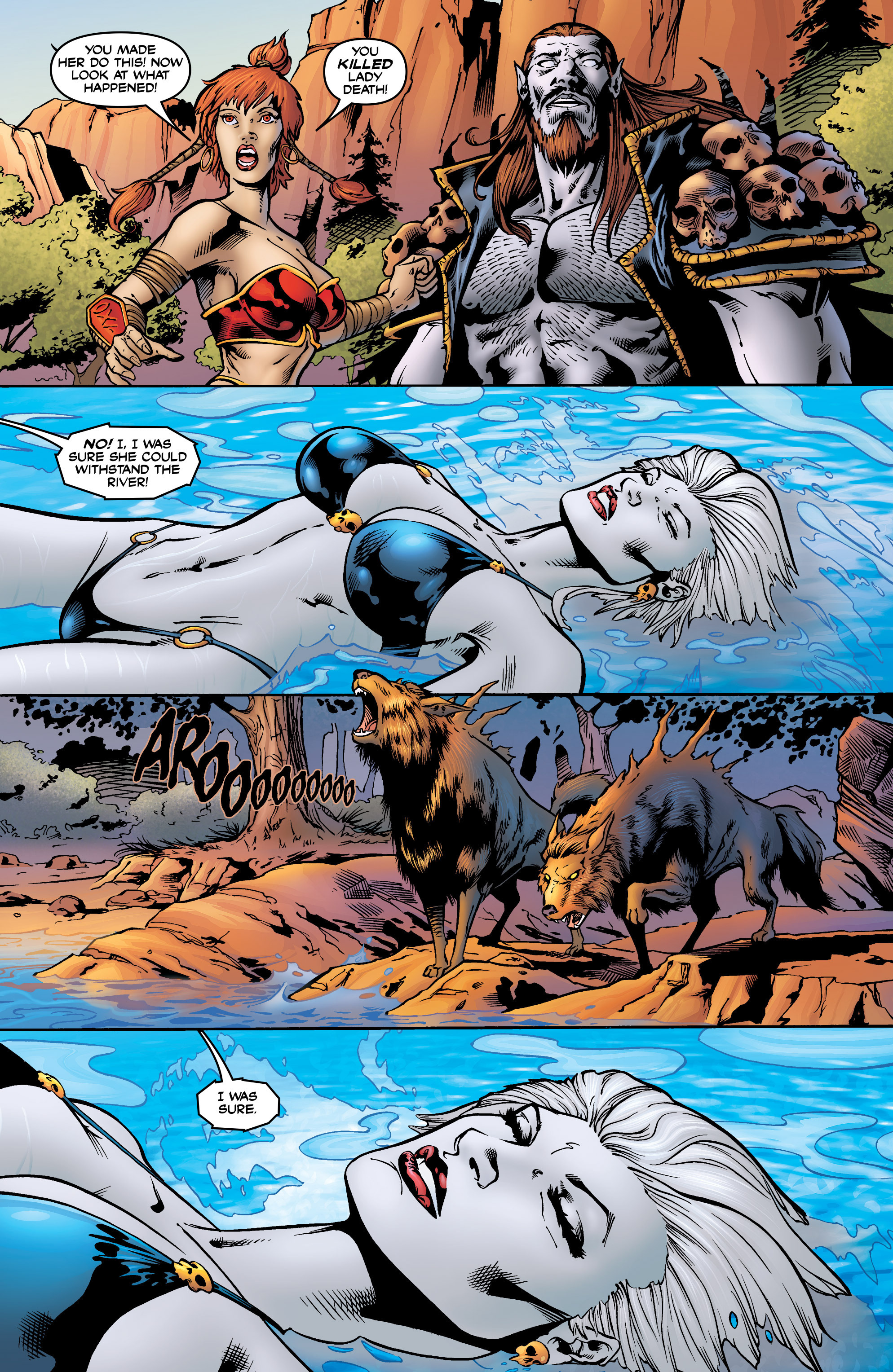 Read online Lady Death Origins comic -  Issue #4 - 5