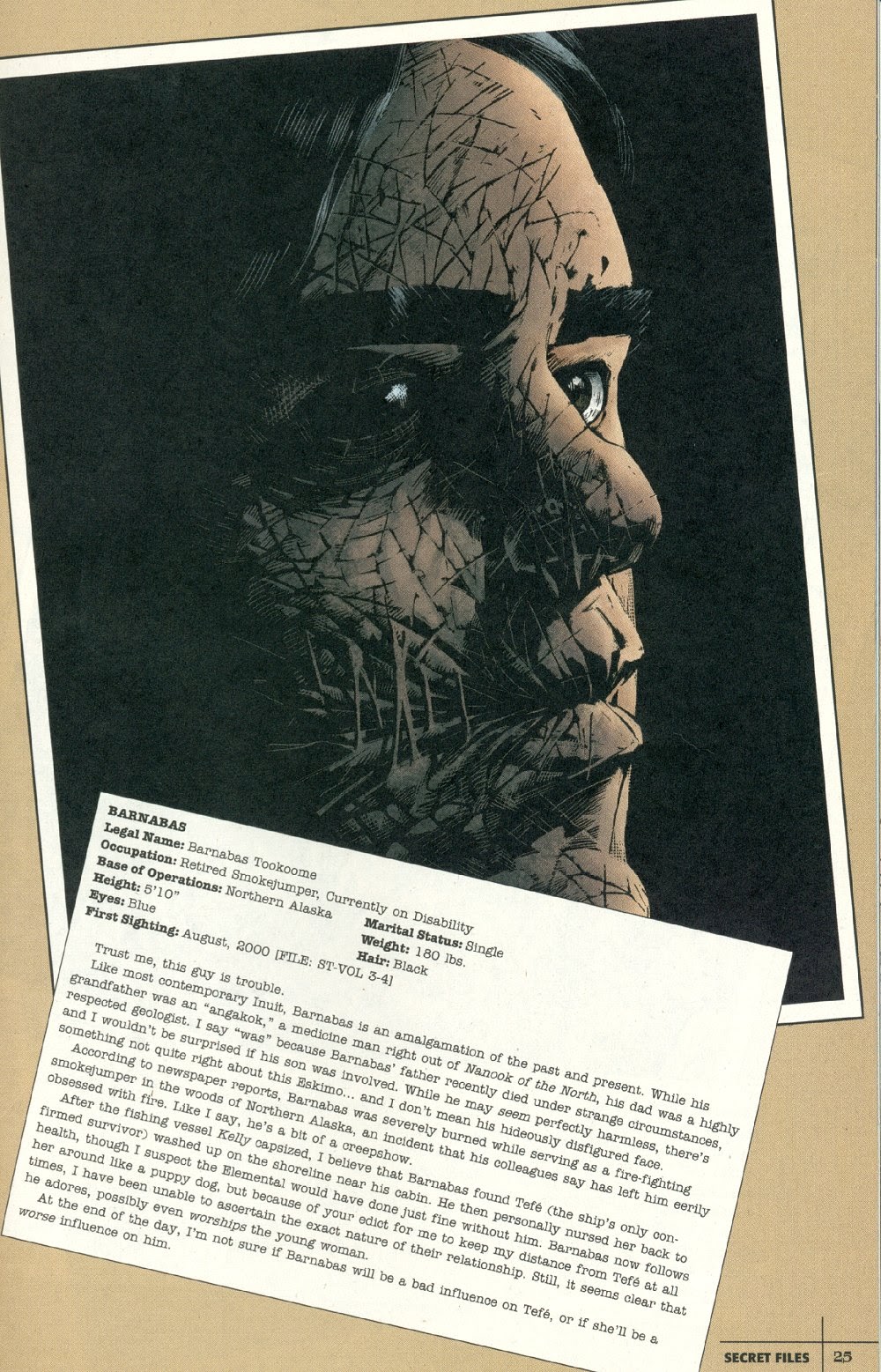 Read online Vertigo Secret Files & Origins: Swamp Thing comic -  Issue # Full - 23