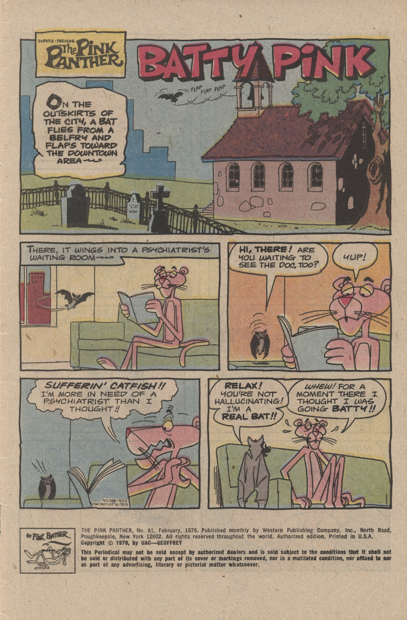 Read online The Pink Panther (1971) comic -  Issue #61 - 3