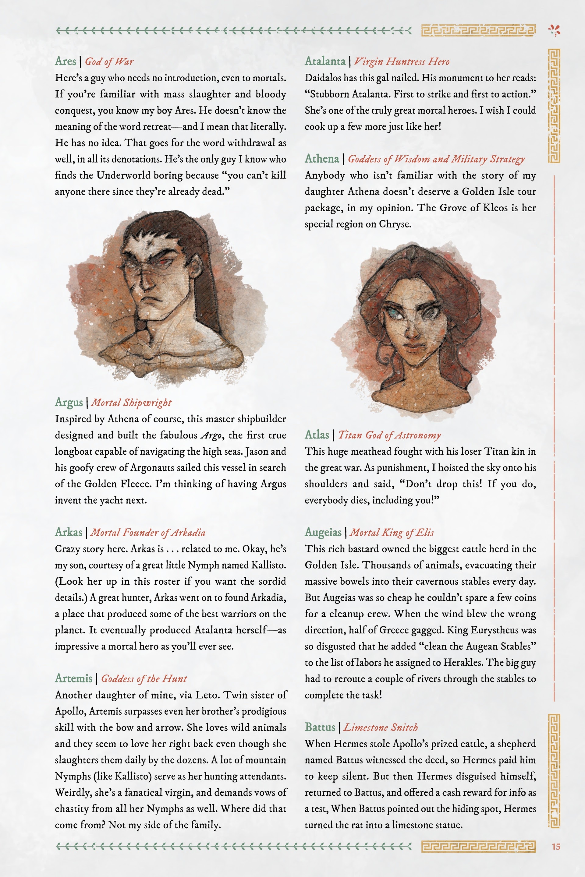 Read online Immortals Fenyx Rising: A Traveler's Guide to the Golden Isle comic -  Issue # TPB - 15