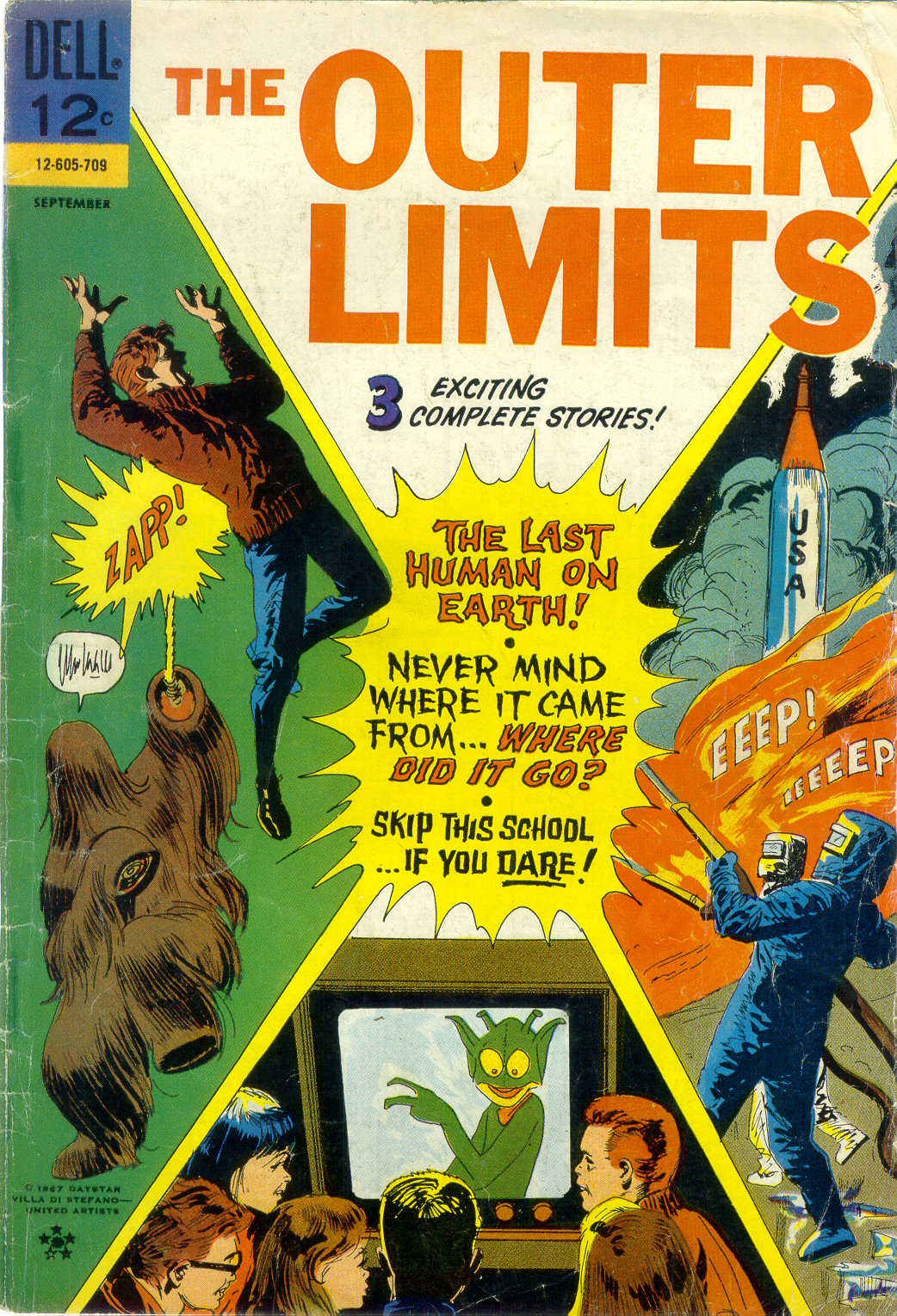 Read online The Outer Limits comic -  Issue #15 - 1