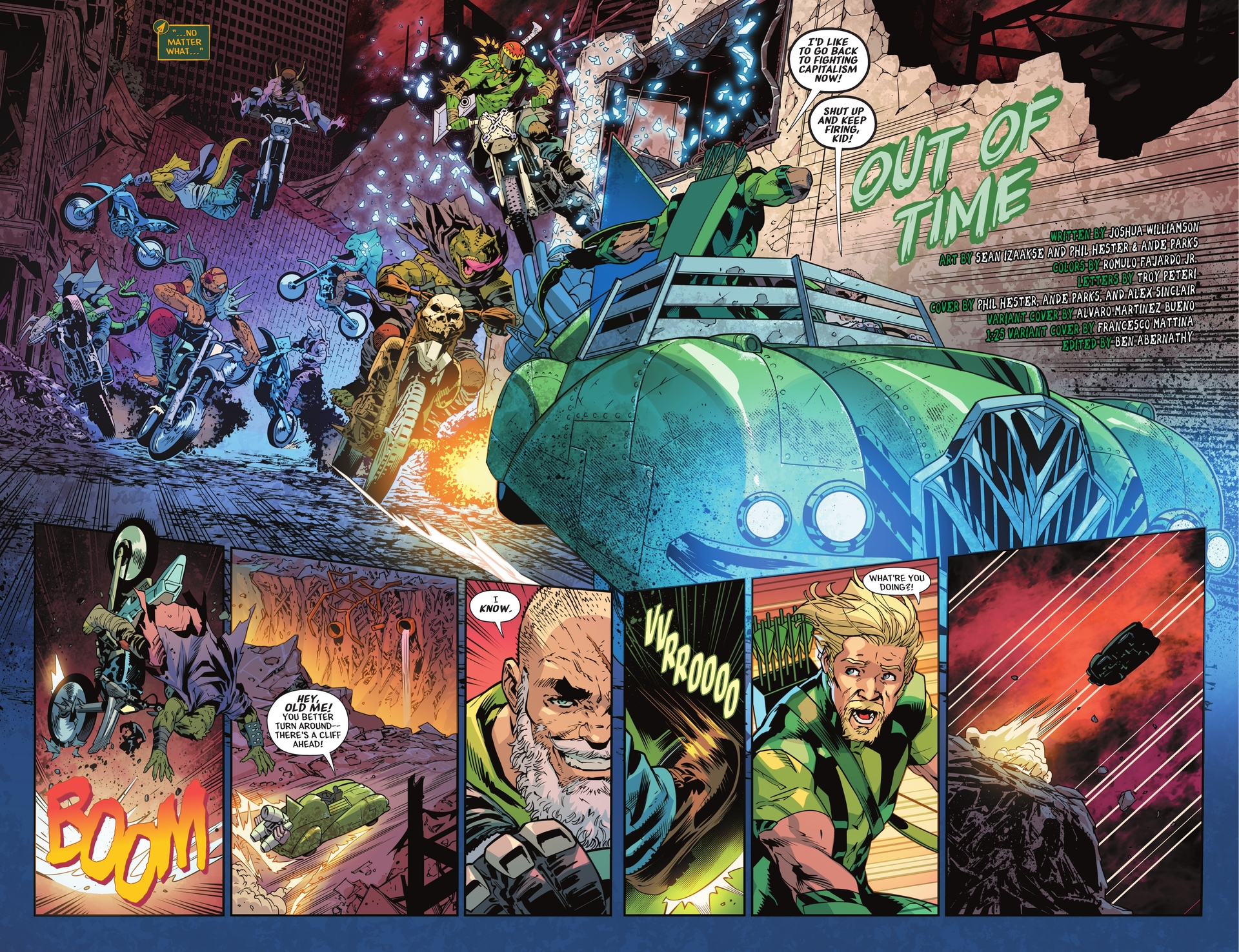 Read online Green Arrow (2023) comic -  Issue #5 - 5