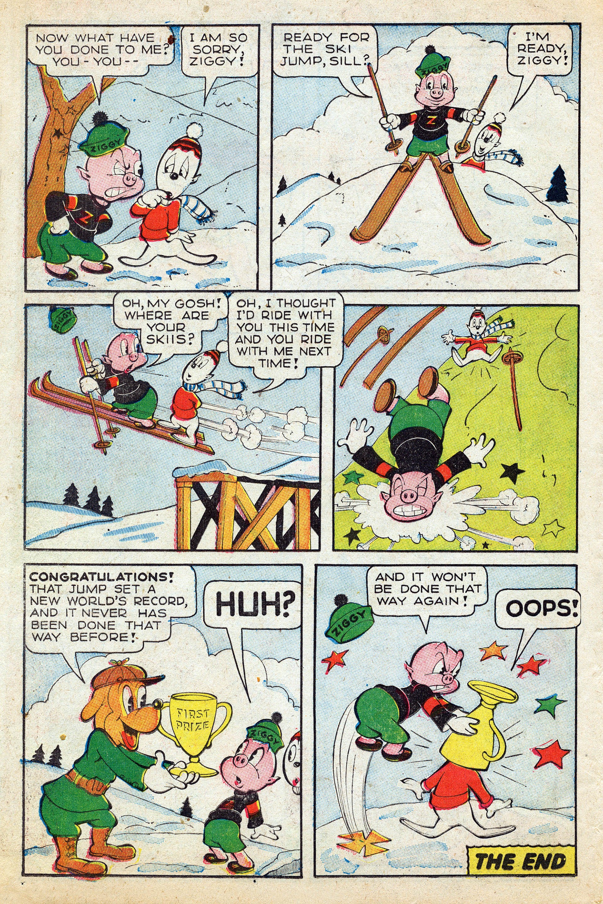Read online Ziggy Pig-Silly Seal Comics (1944) comic -  Issue #1 - 38
