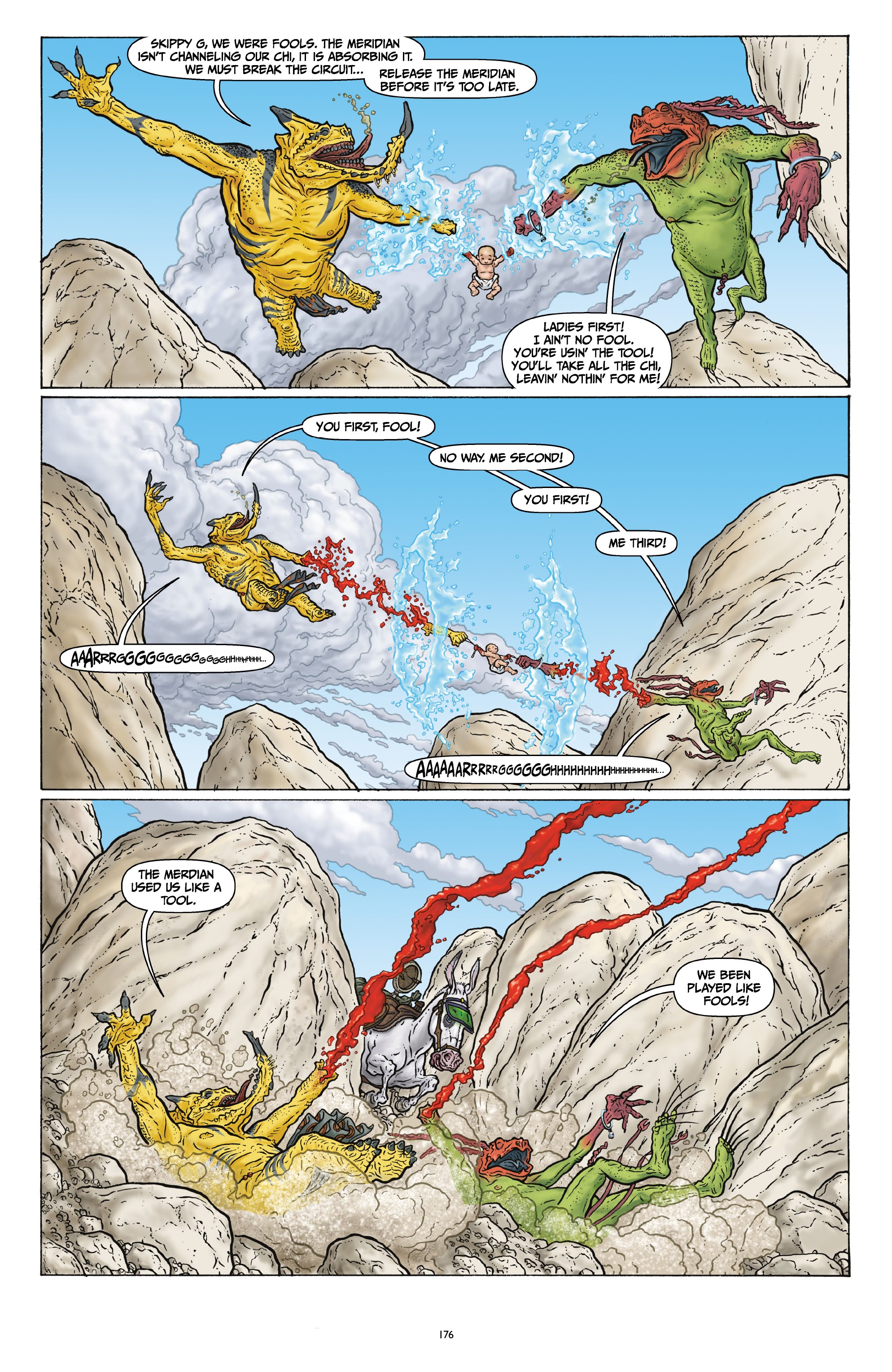 Read online Shaolin Cowboy comic -  Issue # _Start Trek (Part 2) - 39