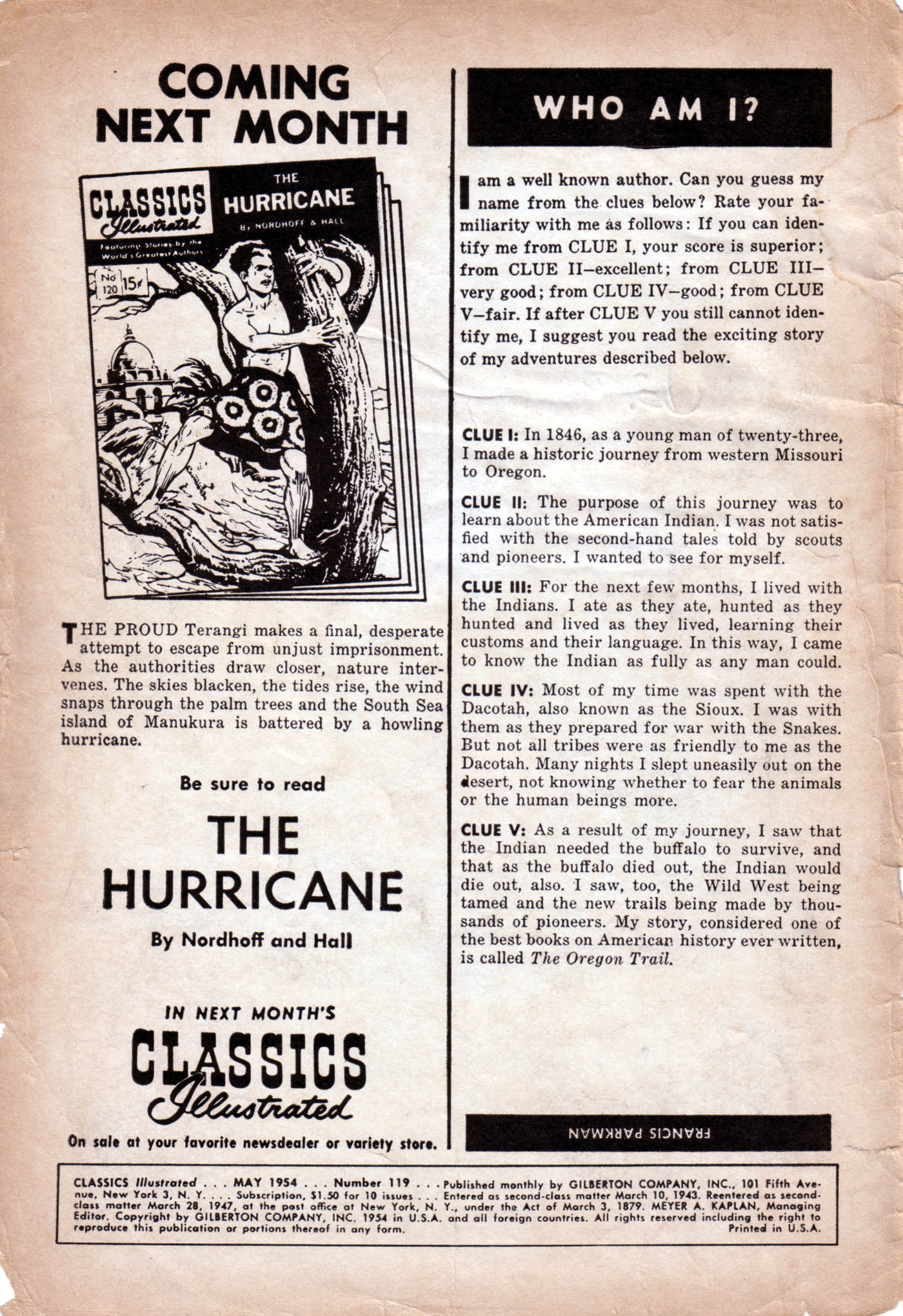 Read online Classics Illustrated comic -  Issue #119 - 2