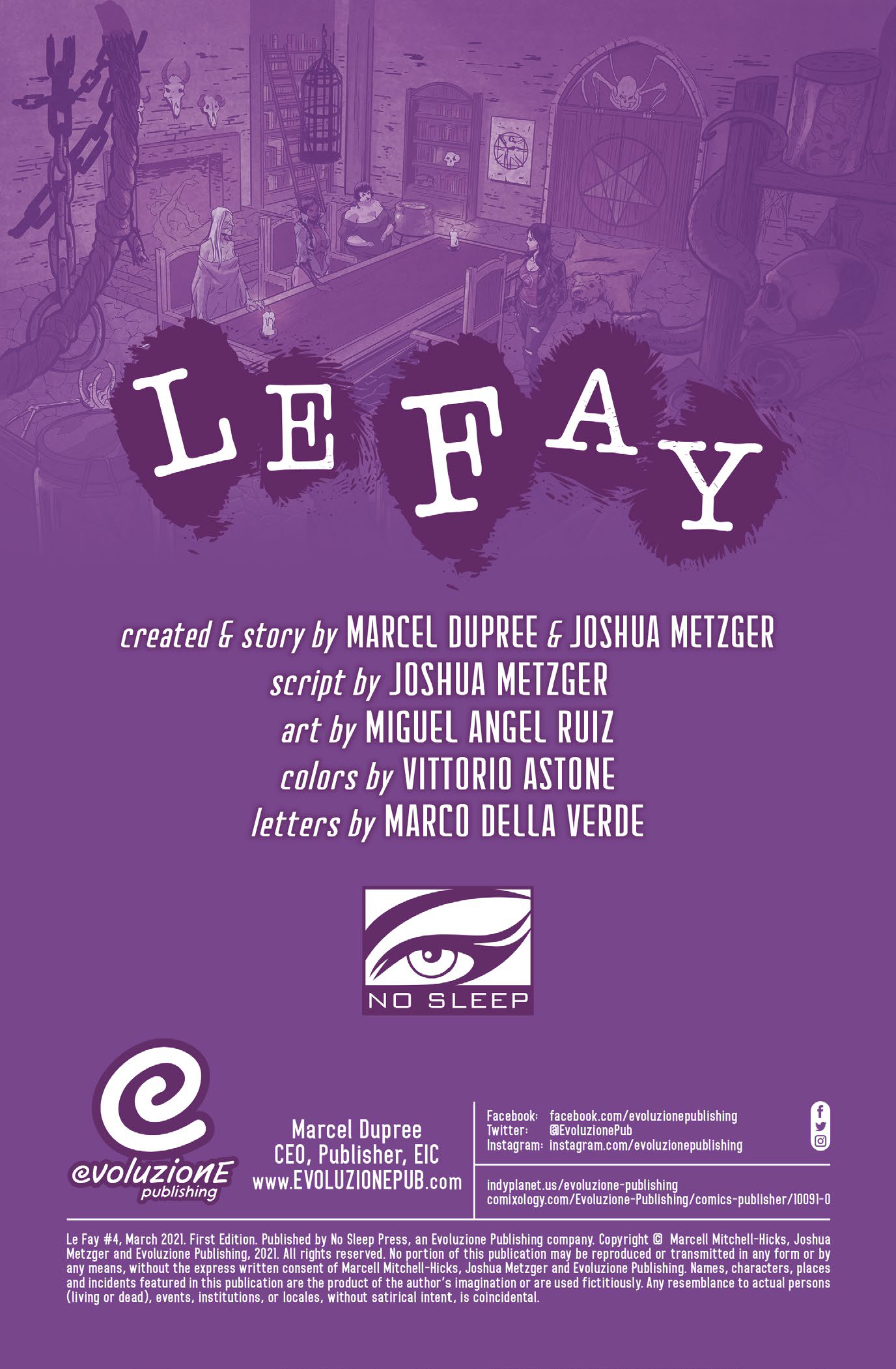 Read online Le Fay comic -  Issue #4 - 2