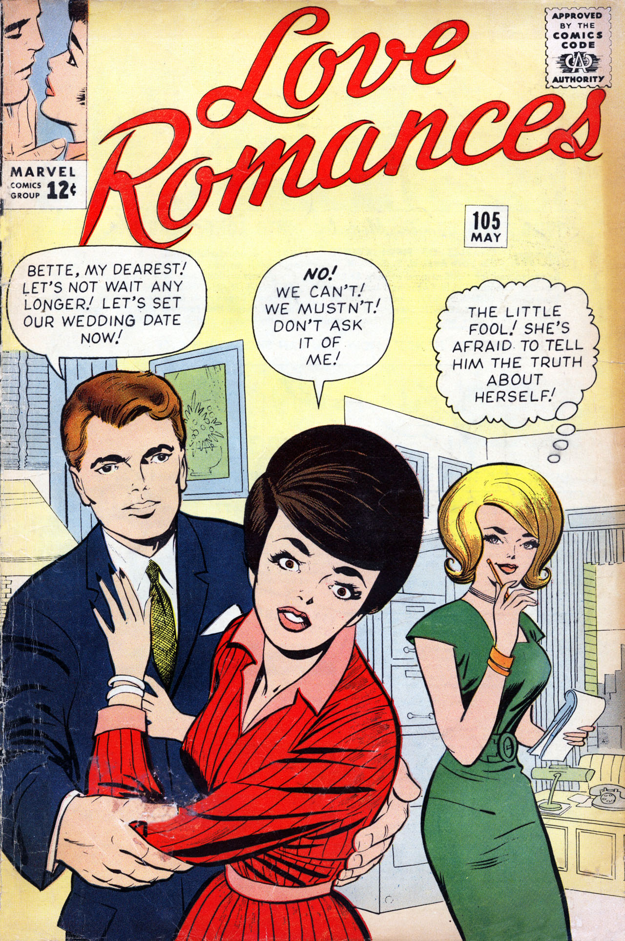 Read online Love Romances comic -  Issue #105 - 1