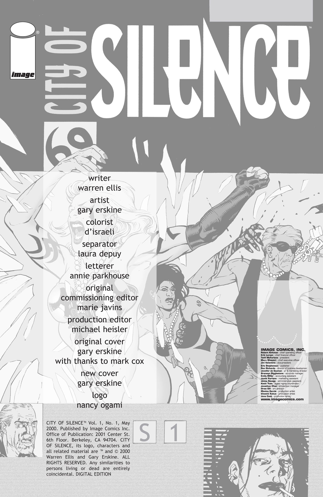 Read online City of Silence comic -  Issue #1 - 2