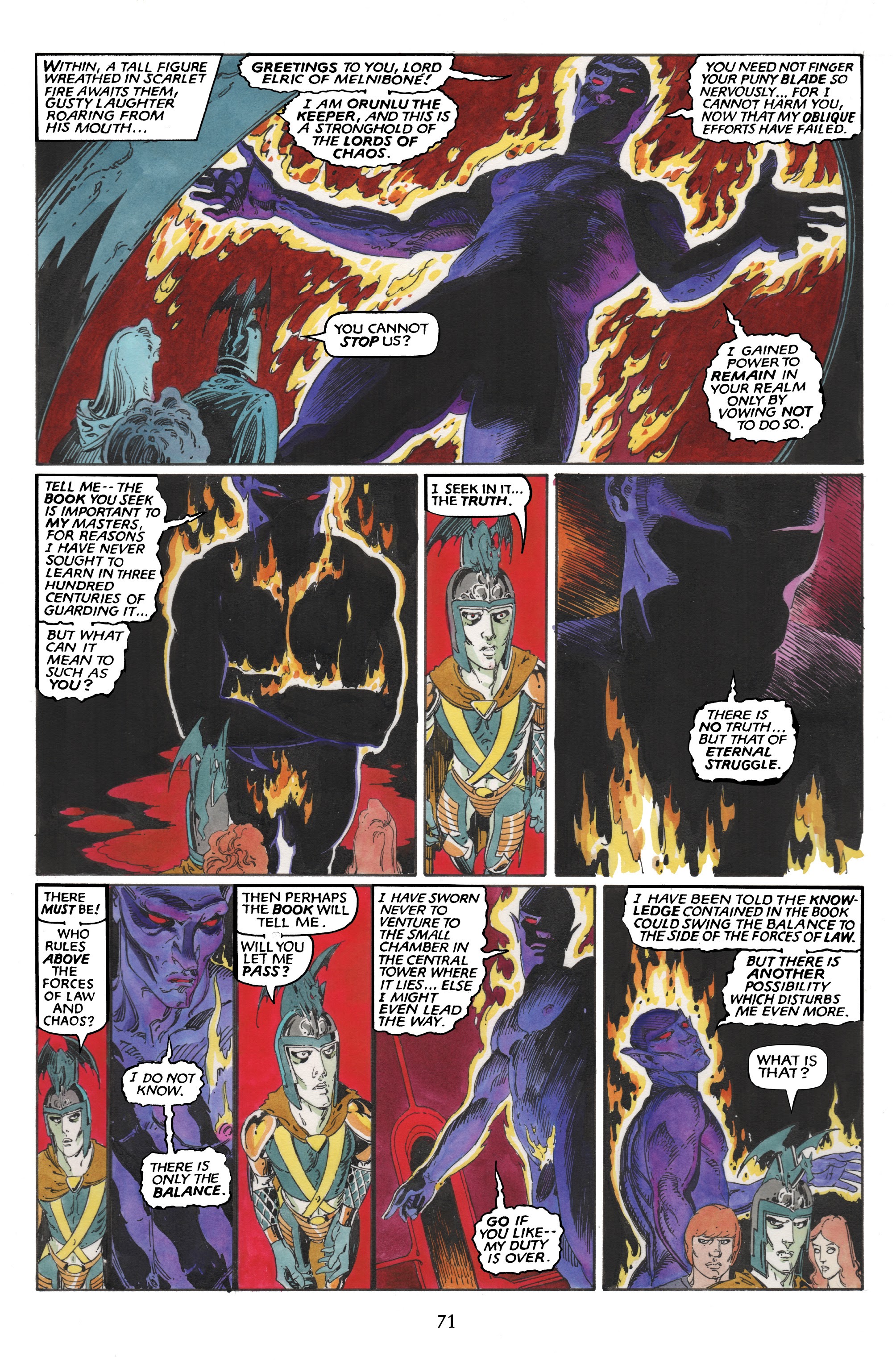 Read online The Michael Moorcock Library comic -  Issue # TPB 4 - 72