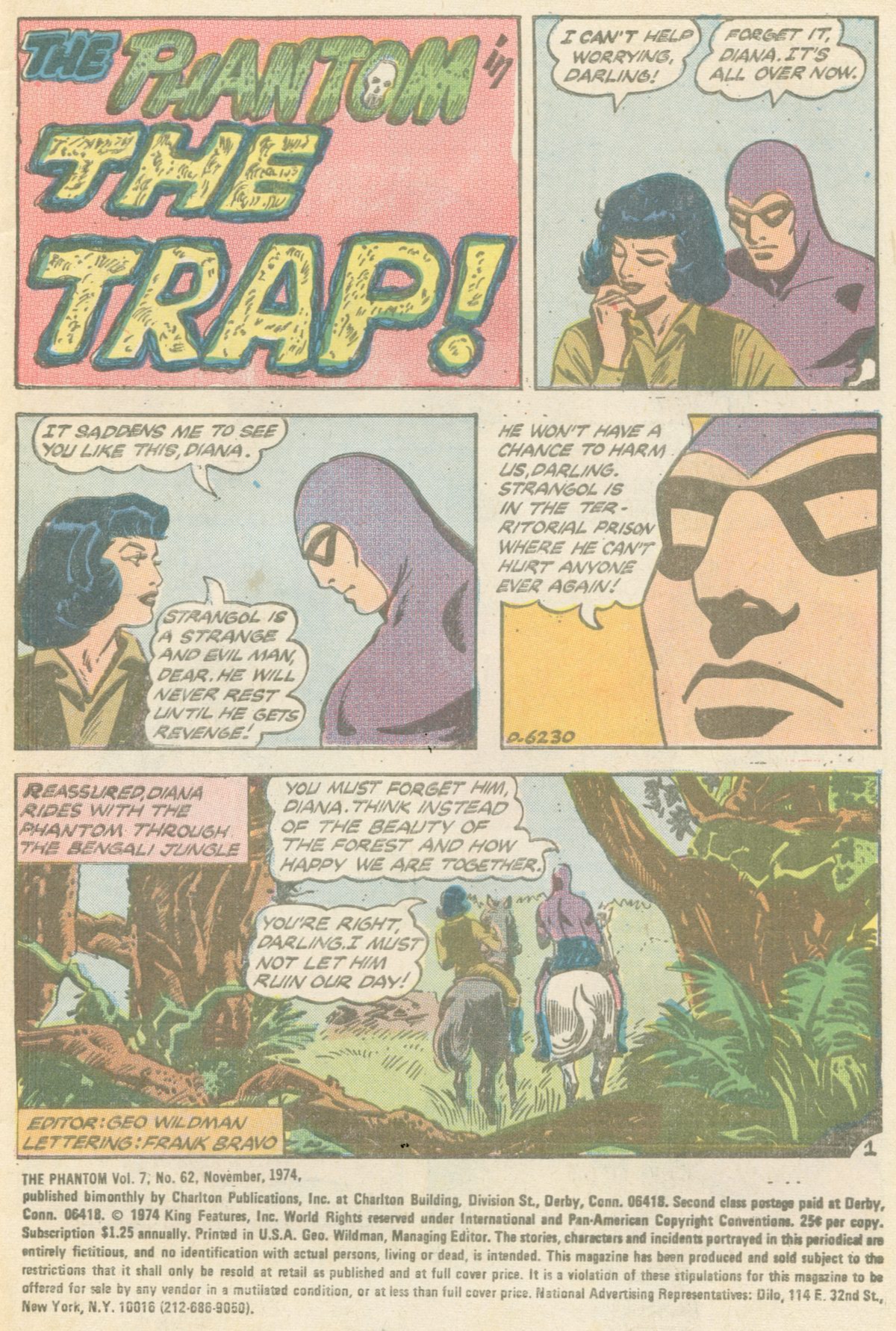 Read online The Phantom (1969) comic -  Issue #62 - 2