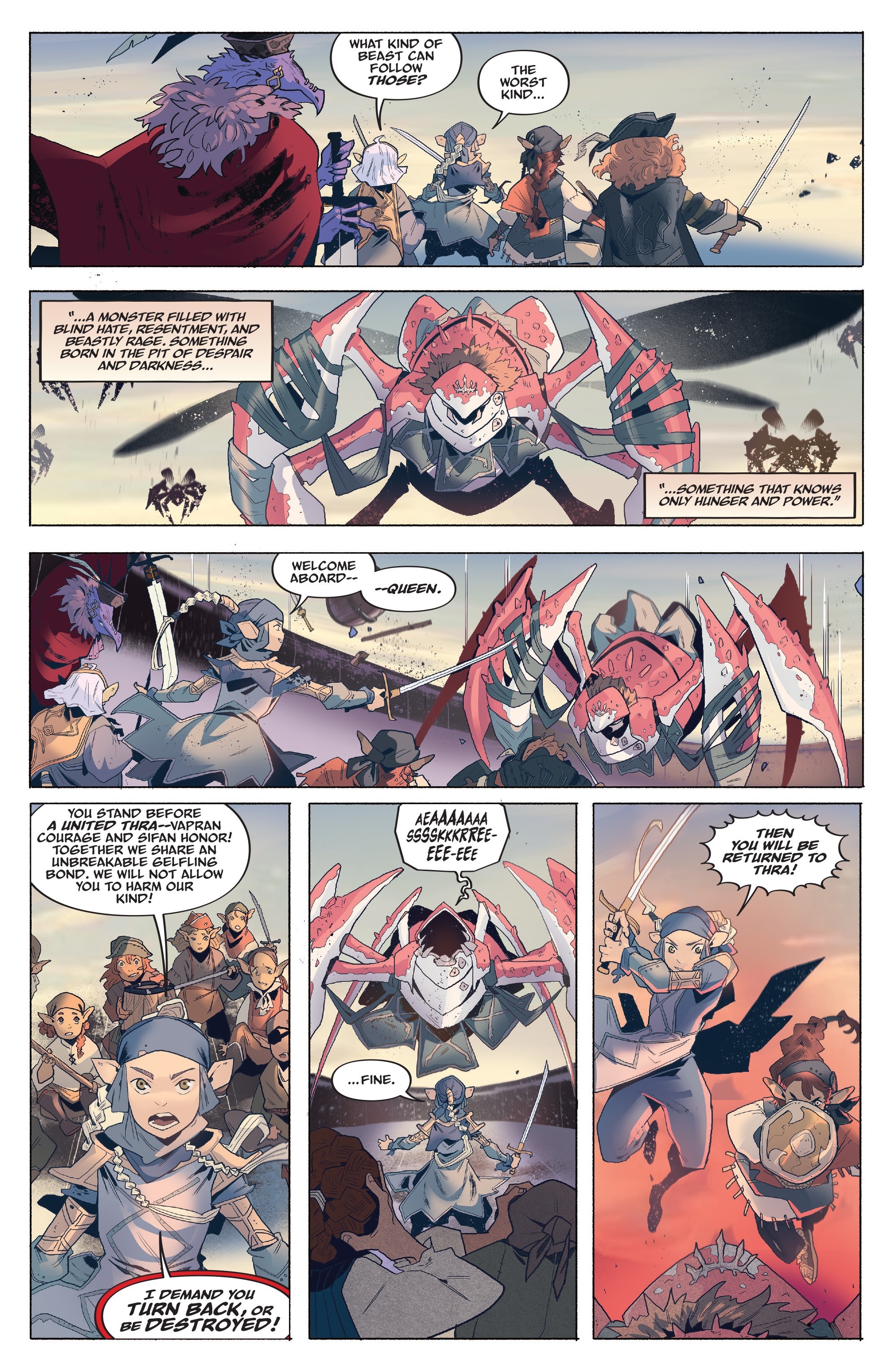 Read online Jim Henson's The Dark Crystal: Age of Resistance comic -  Issue #12 - 13
