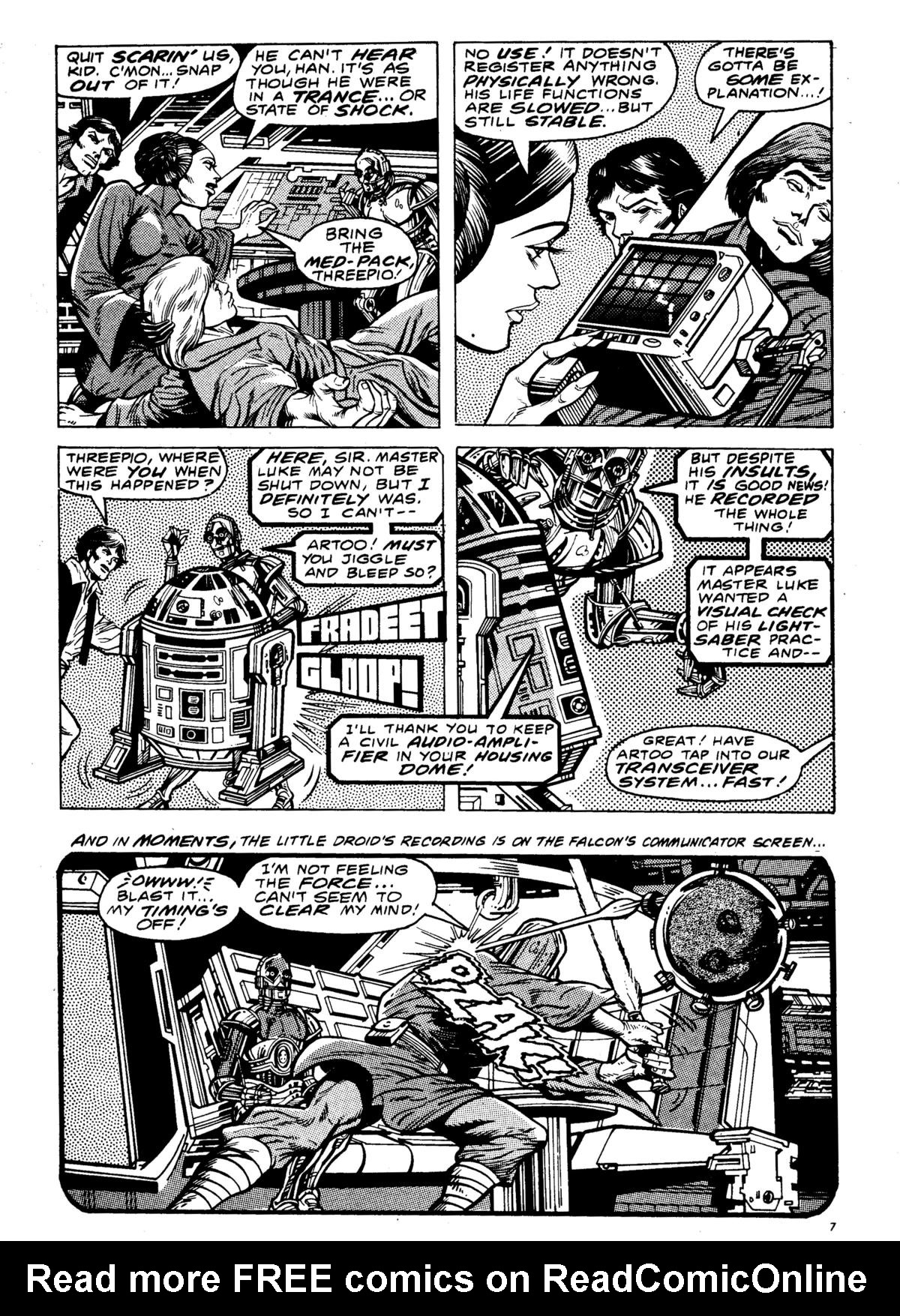 Read online Star Wars Weekly comic -  Issue #35 - 7