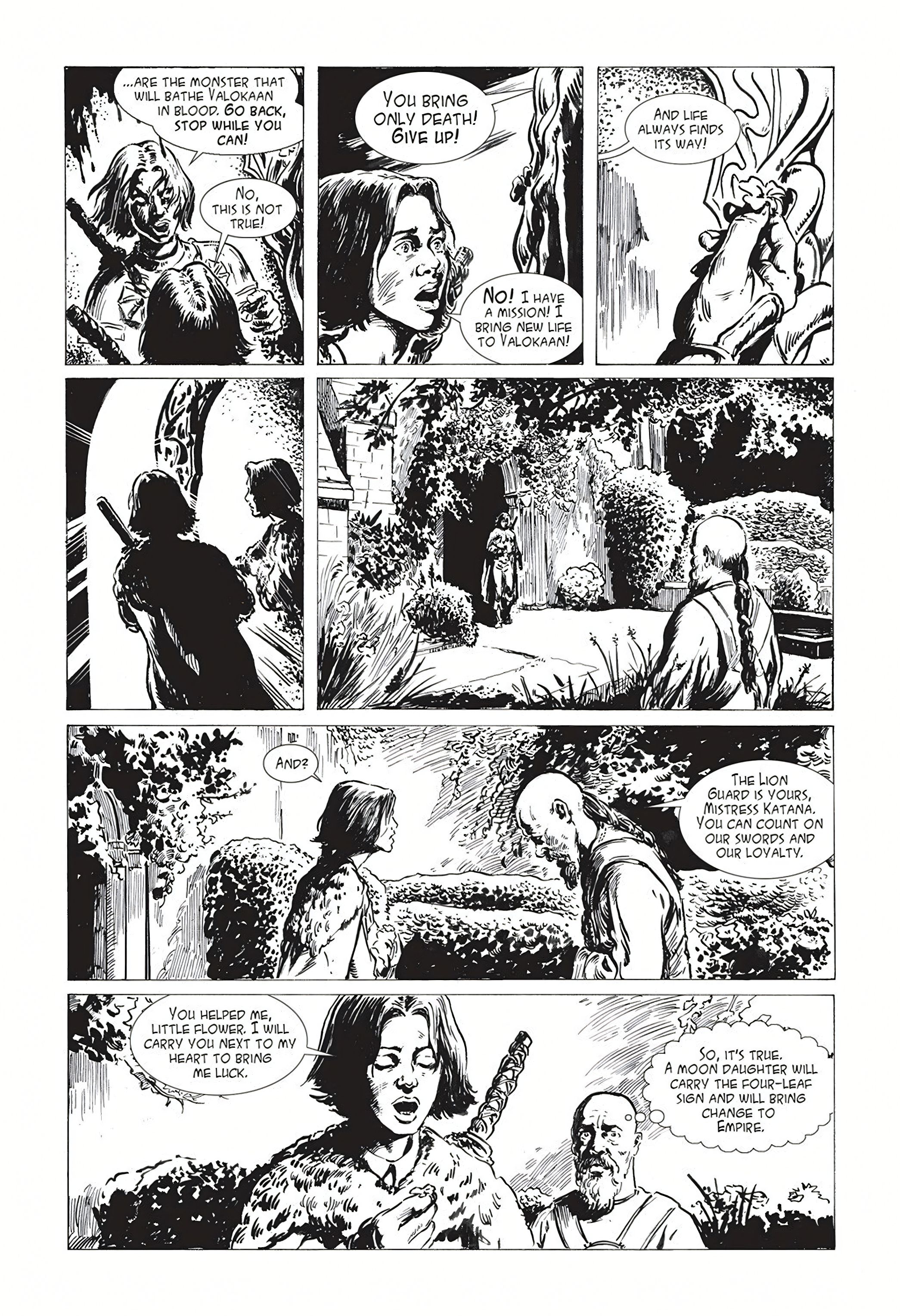 Read online Katana: The Battle for Valokaan comic -  Issue # Full - 18