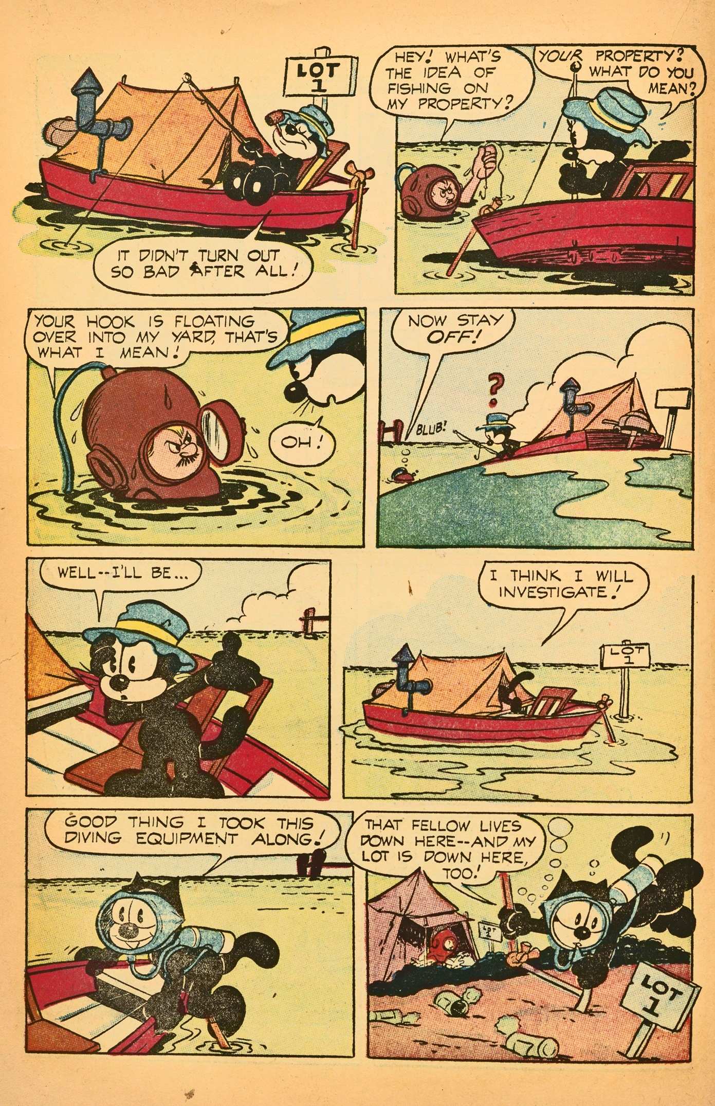 Read online Felix the Cat (1951) comic -  Issue #60 - 18