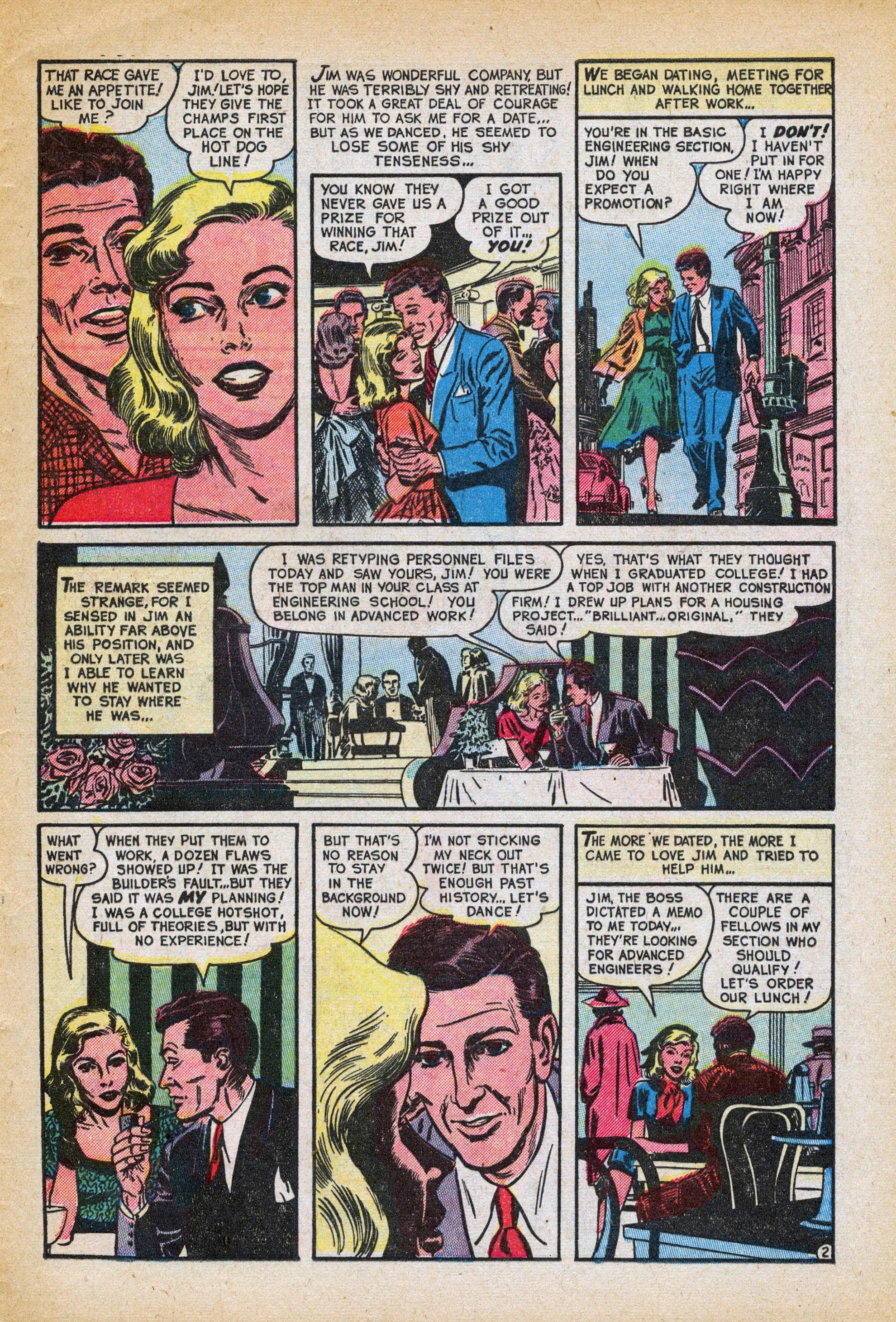 Read online Love Romances comic -  Issue #29 - 29