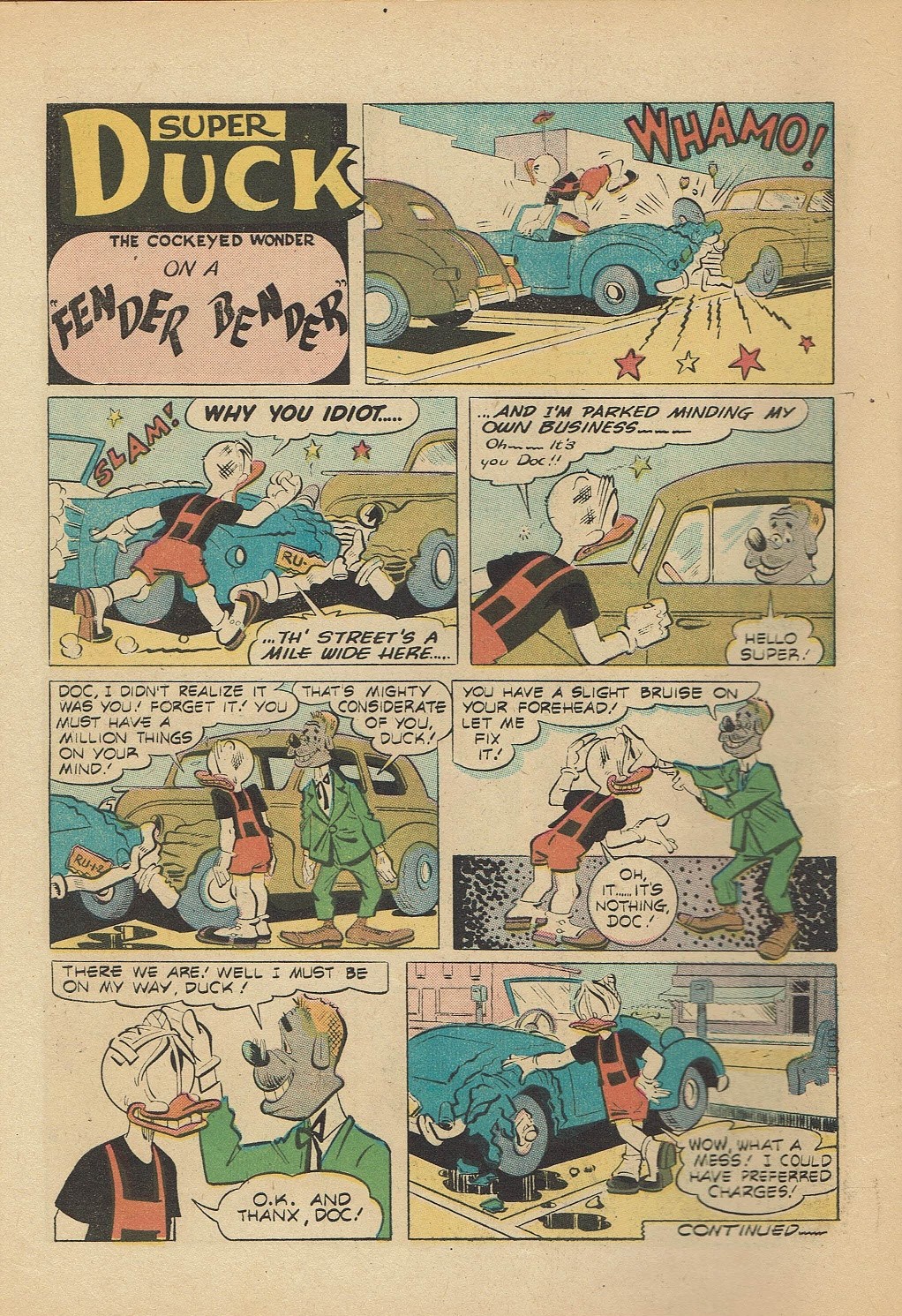 Read online Super Duck Comics comic -  Issue #67 - 10