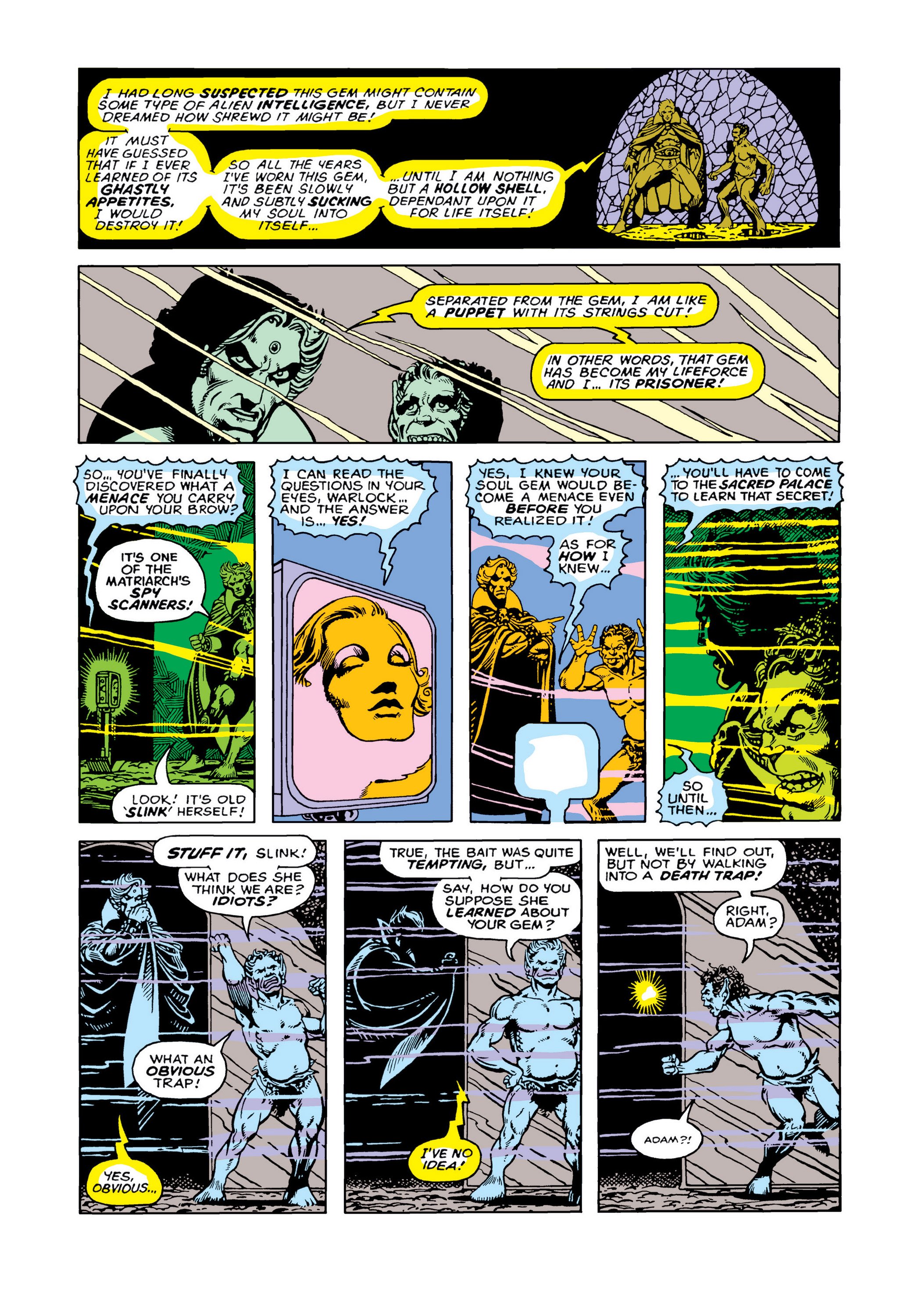 Read online Marvel Masterworks: Warlock comic -  Issue # TPB 2 (Part 1) - 54