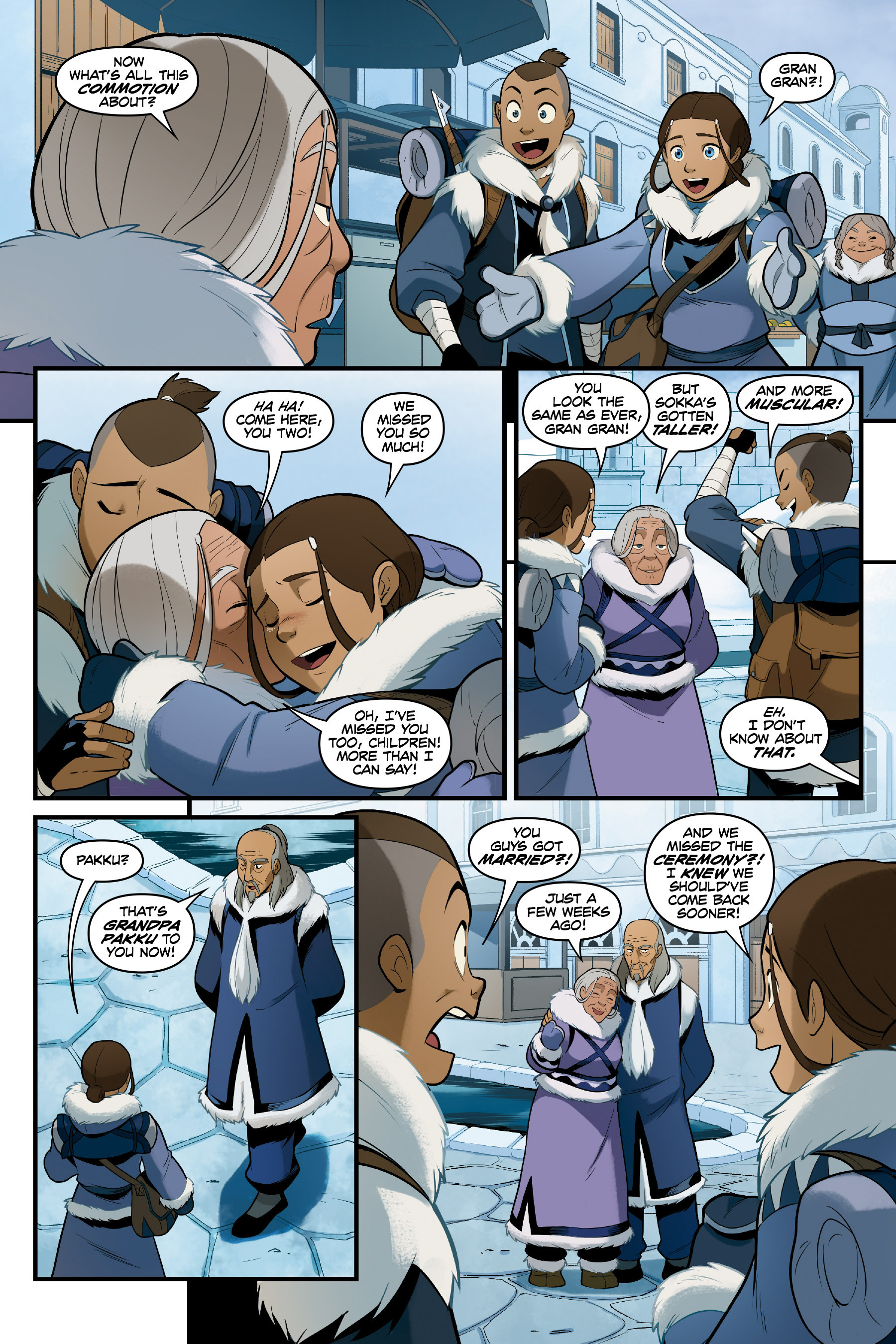 Read online Nickelodeon Avatar: The Last Airbender - North and South comic -  Issue #1 - 24