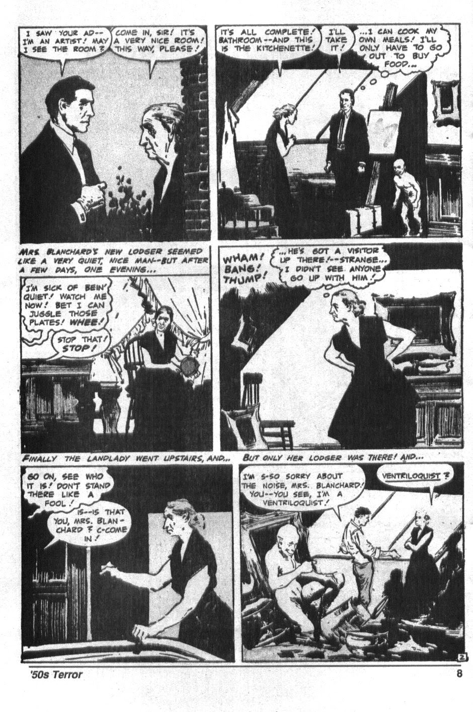 Read online Fifties Terror comic -  Issue #3 - 10