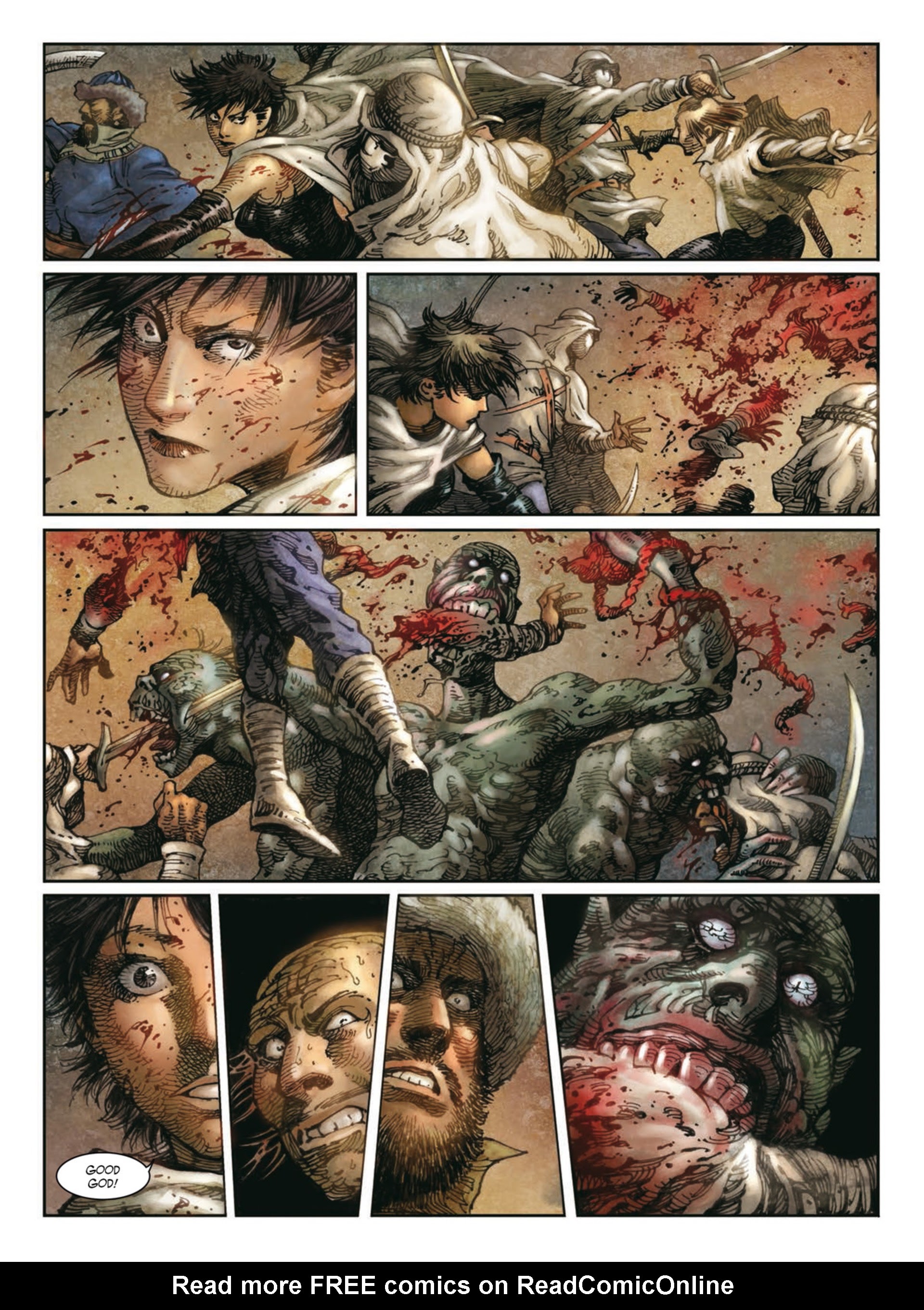 Read online Crusades comic -  Issue #1 - 131