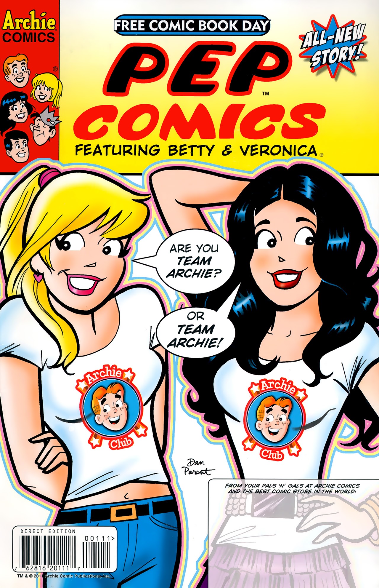 Read online Pep Comics Featuring Betty and Veronica, Free Comic Book Day Edition comic -  Issue # Full - 1