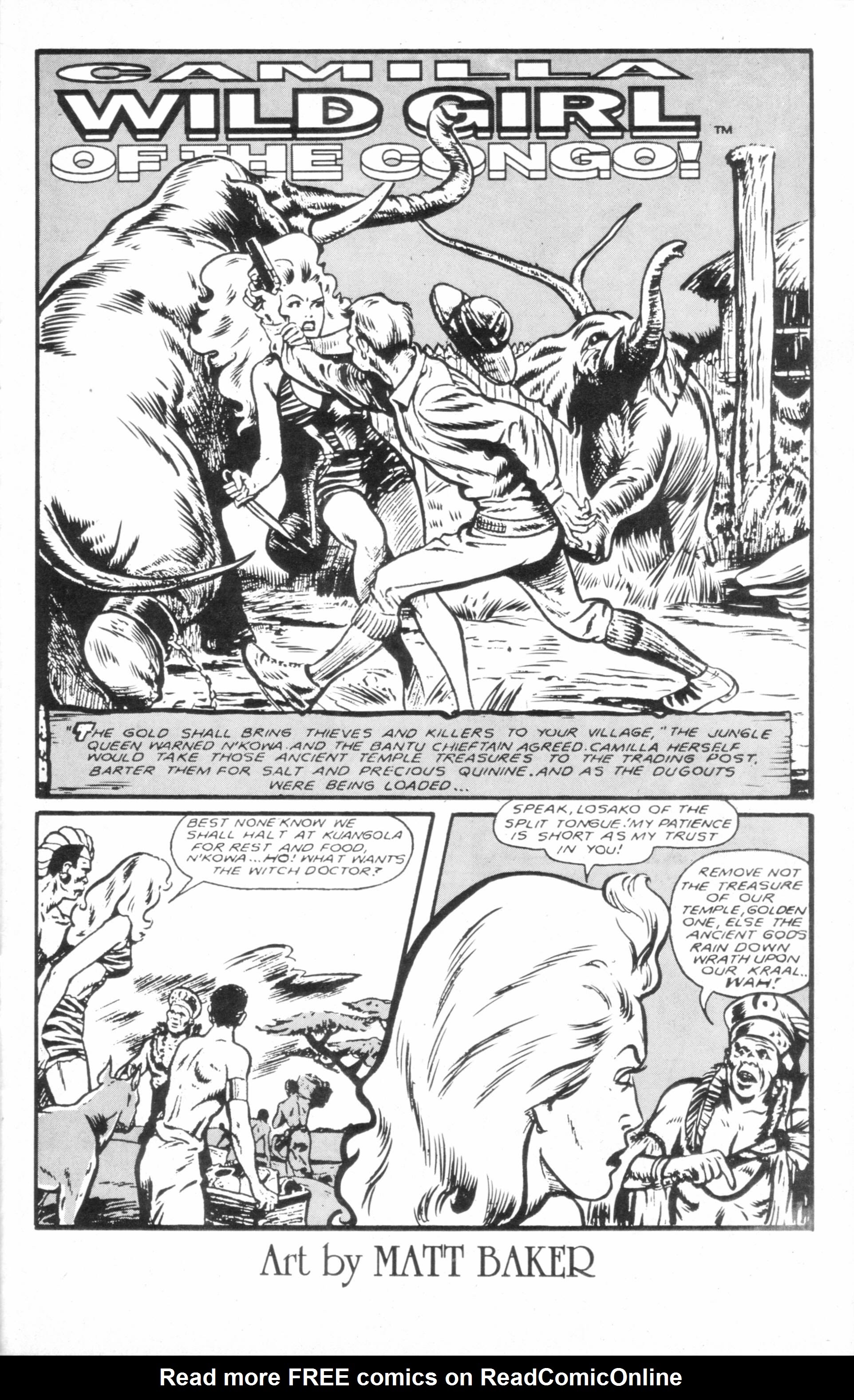 Read online Jungle Girls (1988) comic -  Issue #14 - 27
