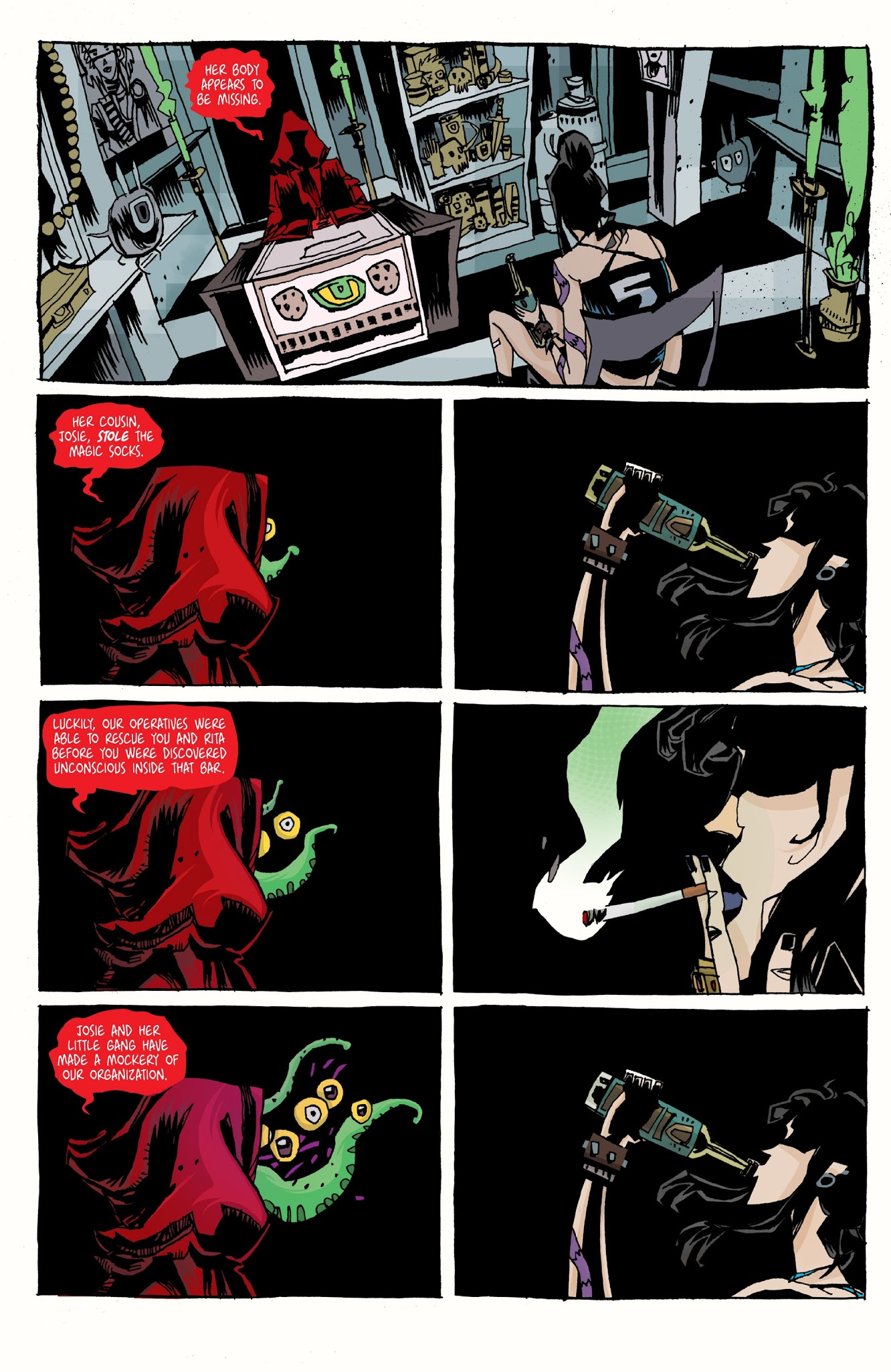 Read online Grrl Scouts: Magic Socks comic -  Issue #3 - 5