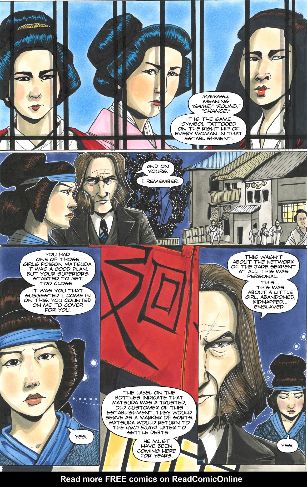 Read online Moriarty: The Jade Serpent comic -  Issue # Full - 16
