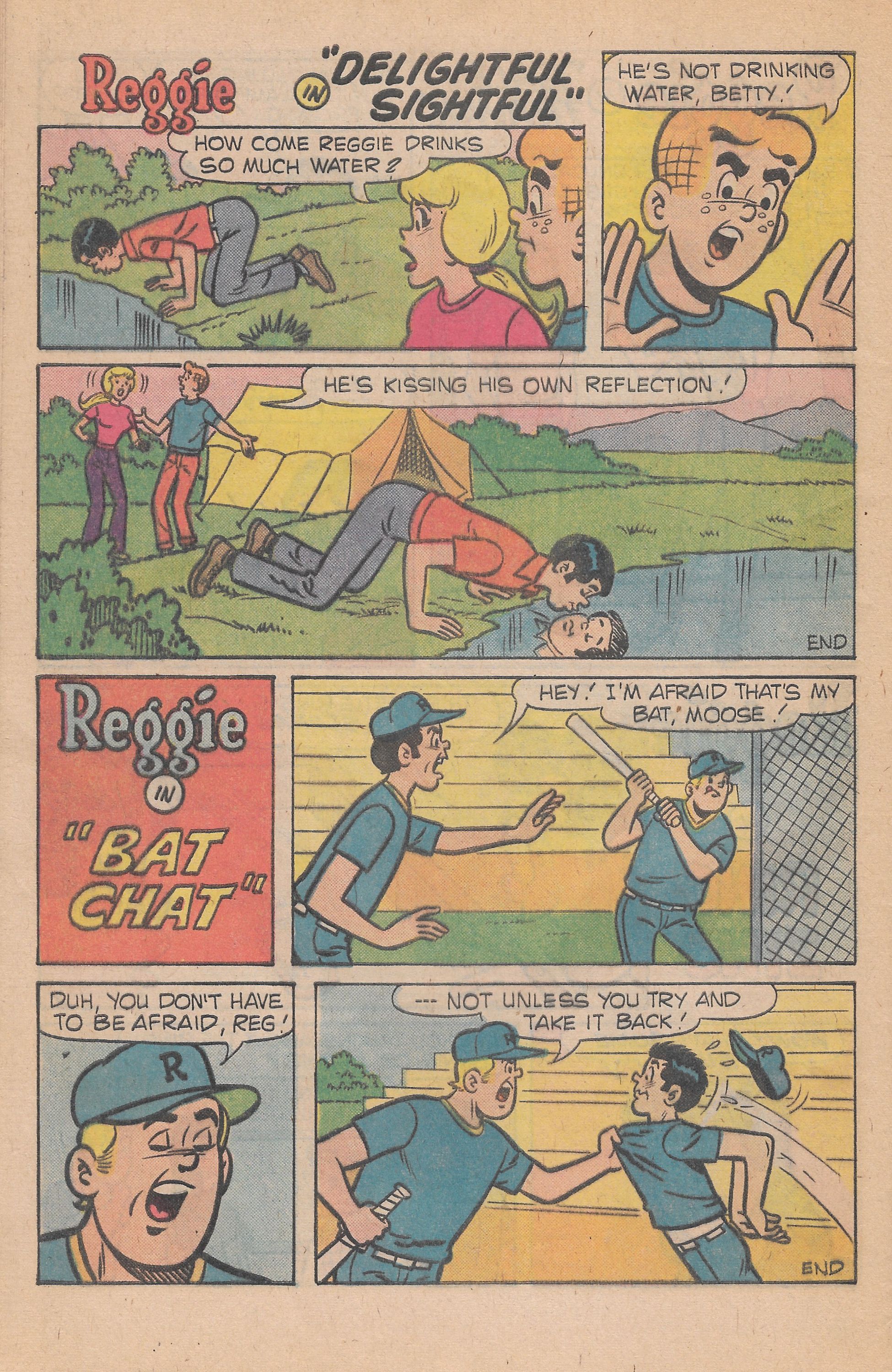 Read online Reggie's Wise Guy Jokes comic -  Issue #54 - 32