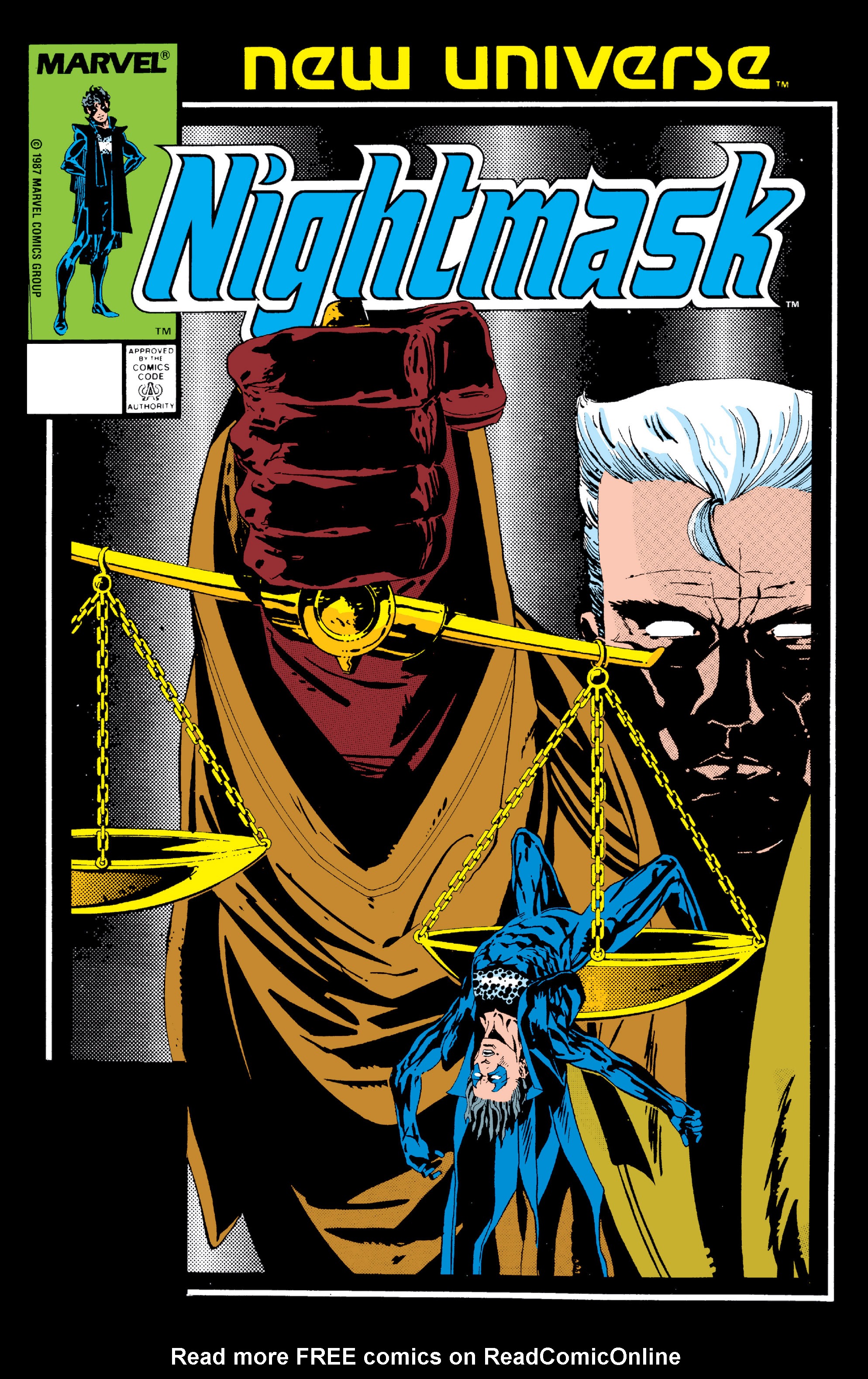 Read online Nightmask comic -  Issue #8 - 1