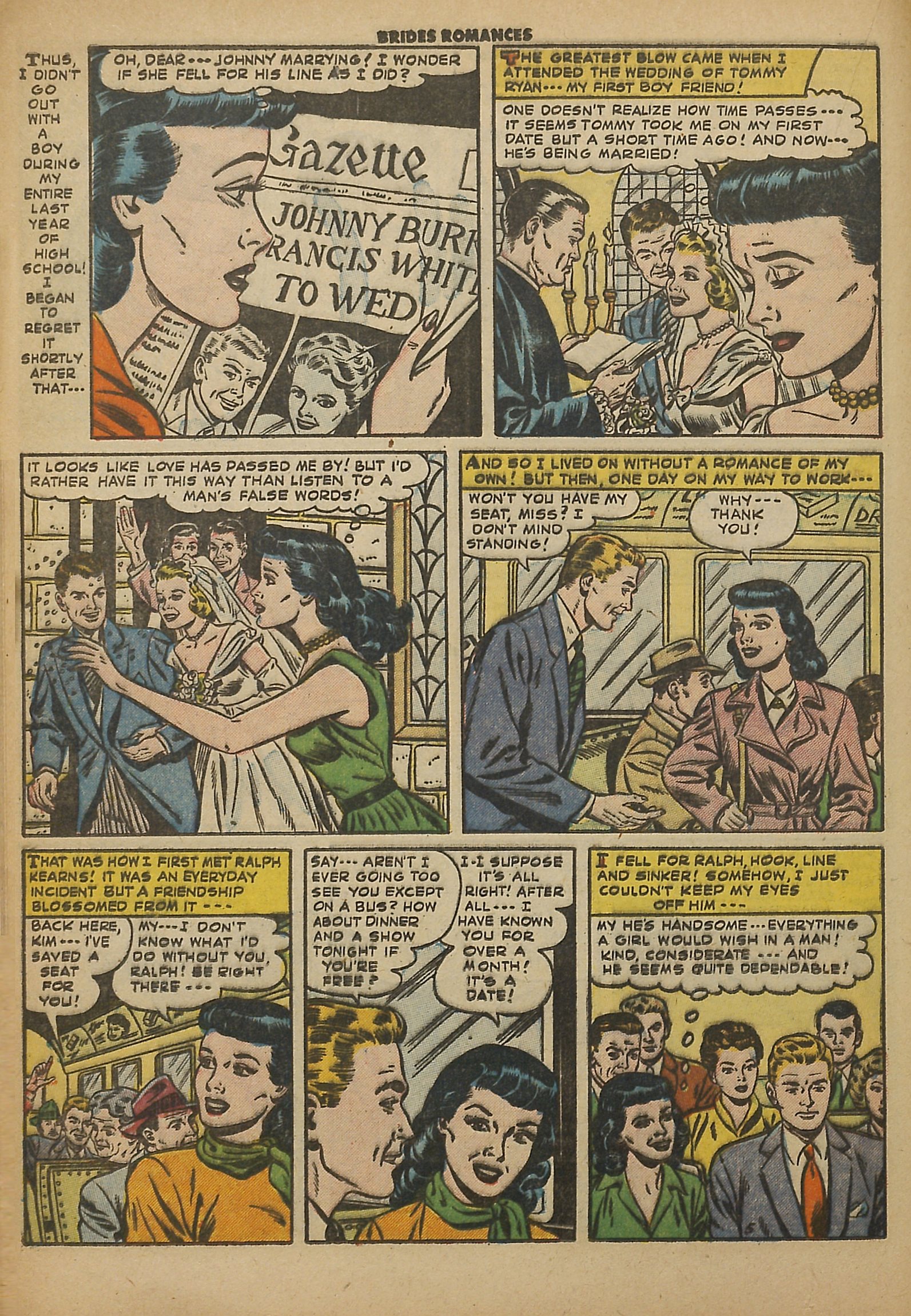 Read online Brides Romances comic -  Issue #4 - 16
