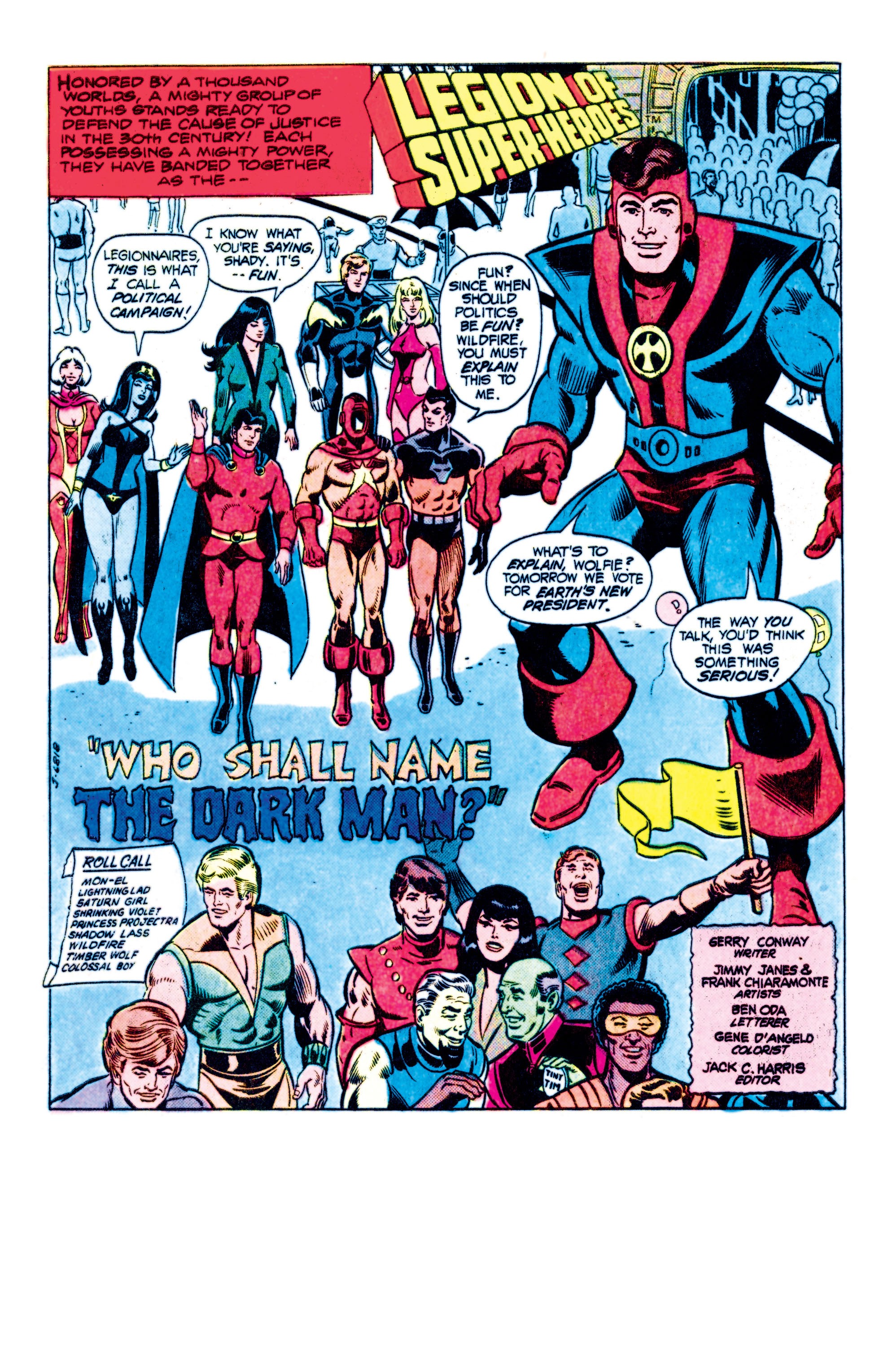 Read online Legion of Super-Heroes (1980) comic -  Issue #269 - 2