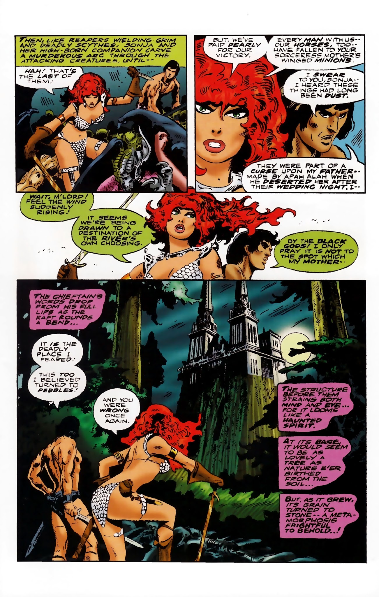 Read online The Adventures of Red Sonja comic -  Issue # TPB 3 - 43