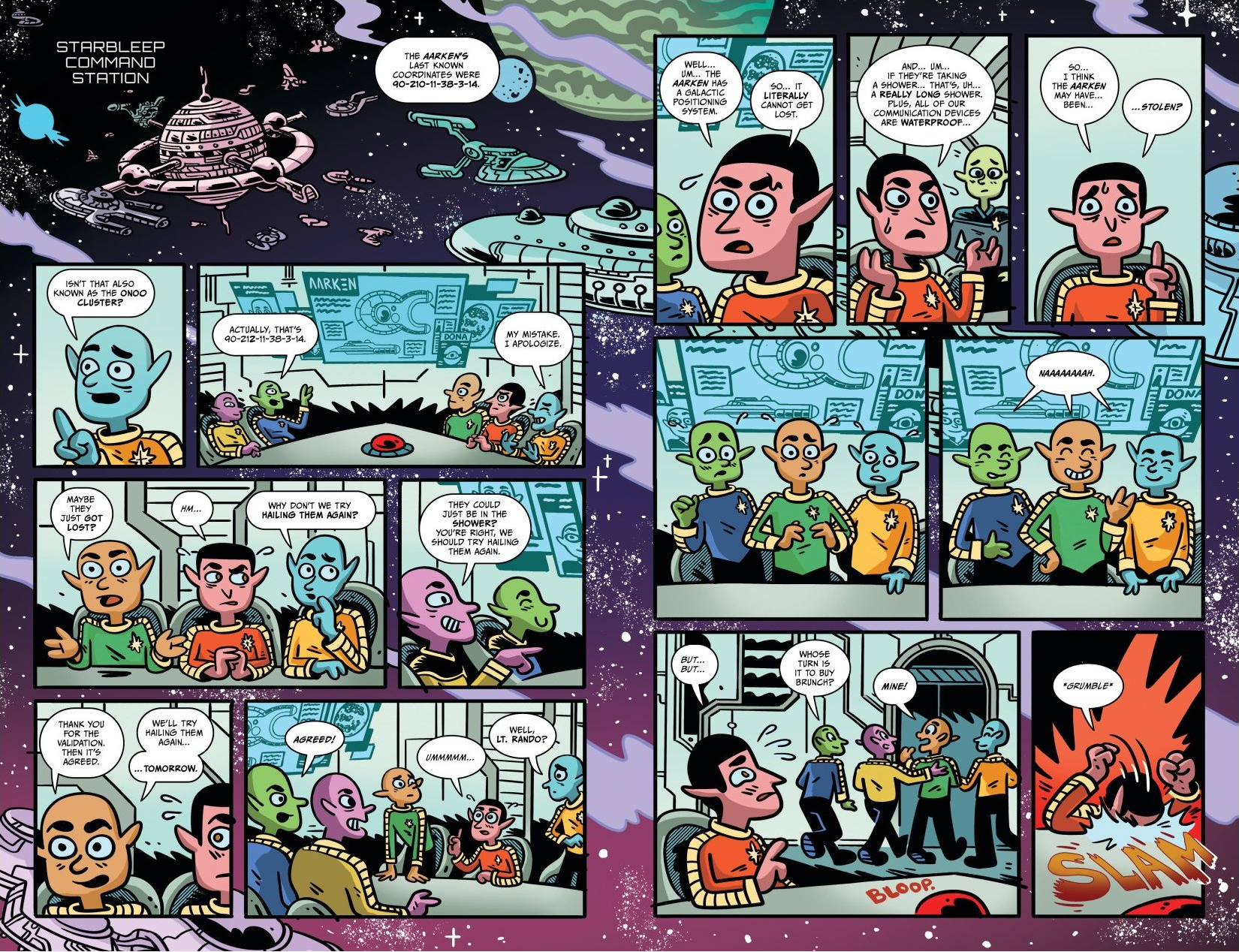 Read online Orcs in Space comic -  Issue # TPB - 17