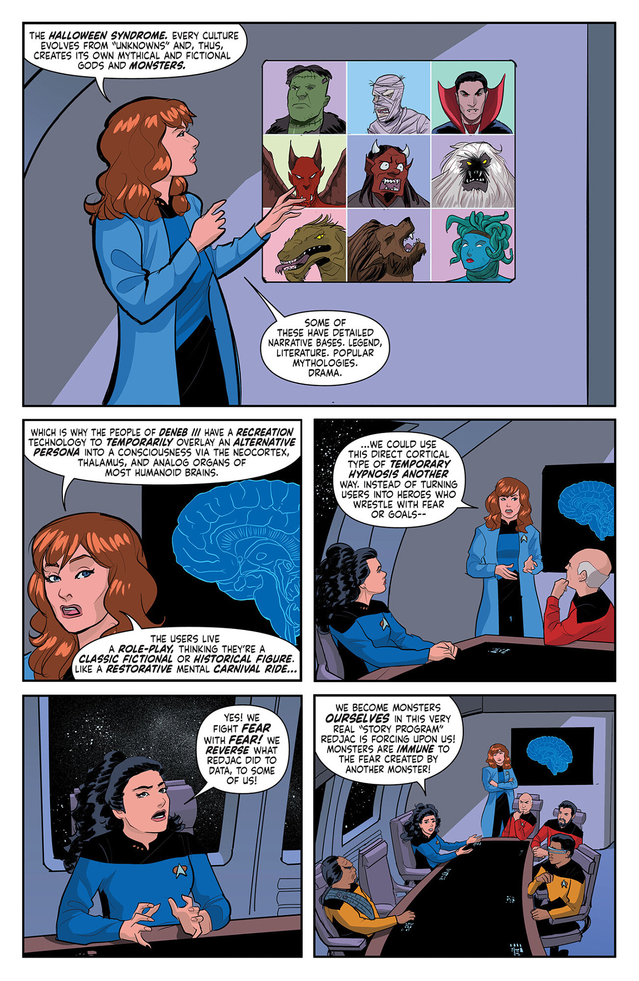 Read online Star Trek: Holo-Ween comic -  Issue #2 - 7