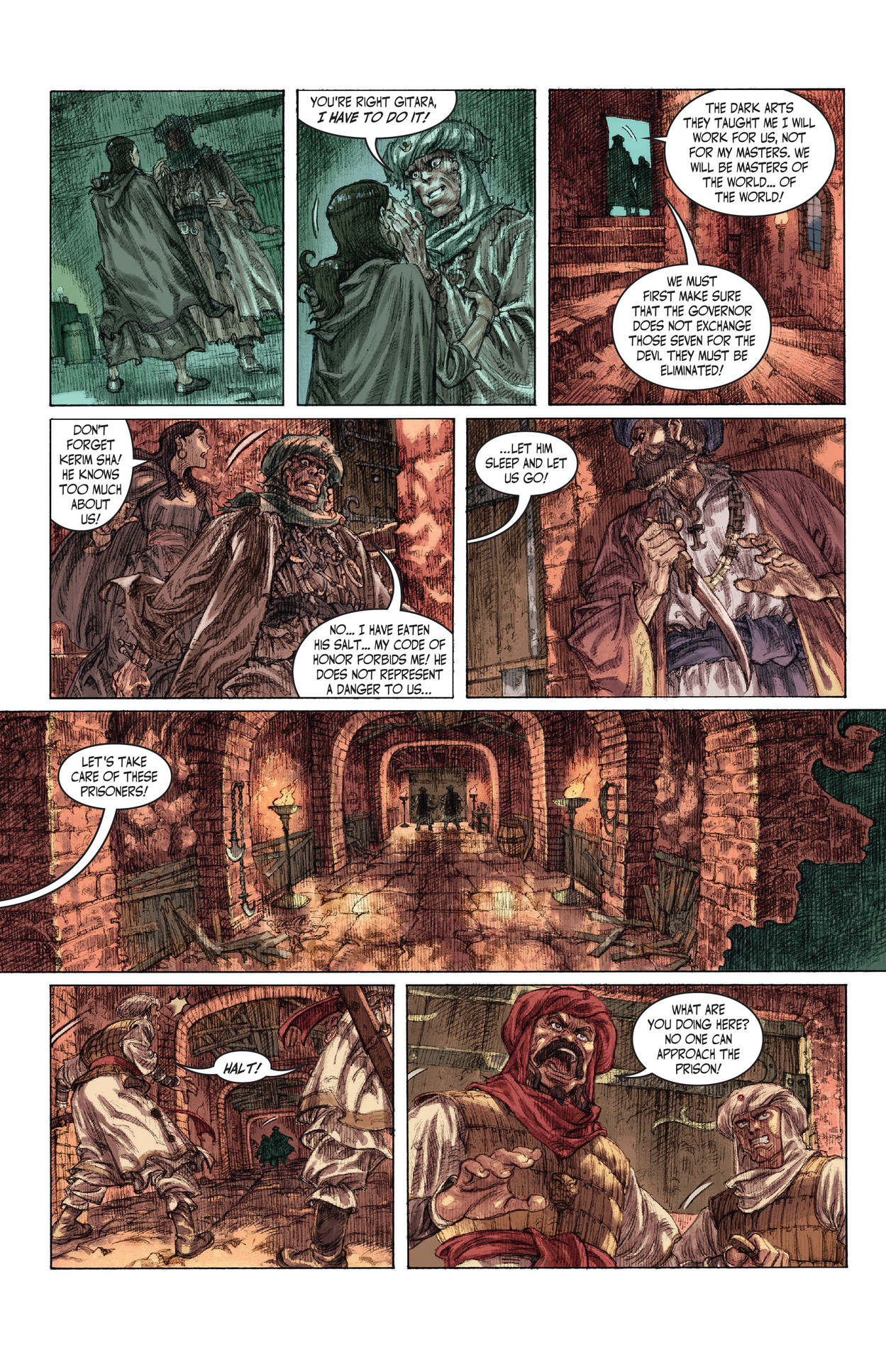 Read online The Cimmerian comic -  Issue # TPB 2 (Part 1) - 22