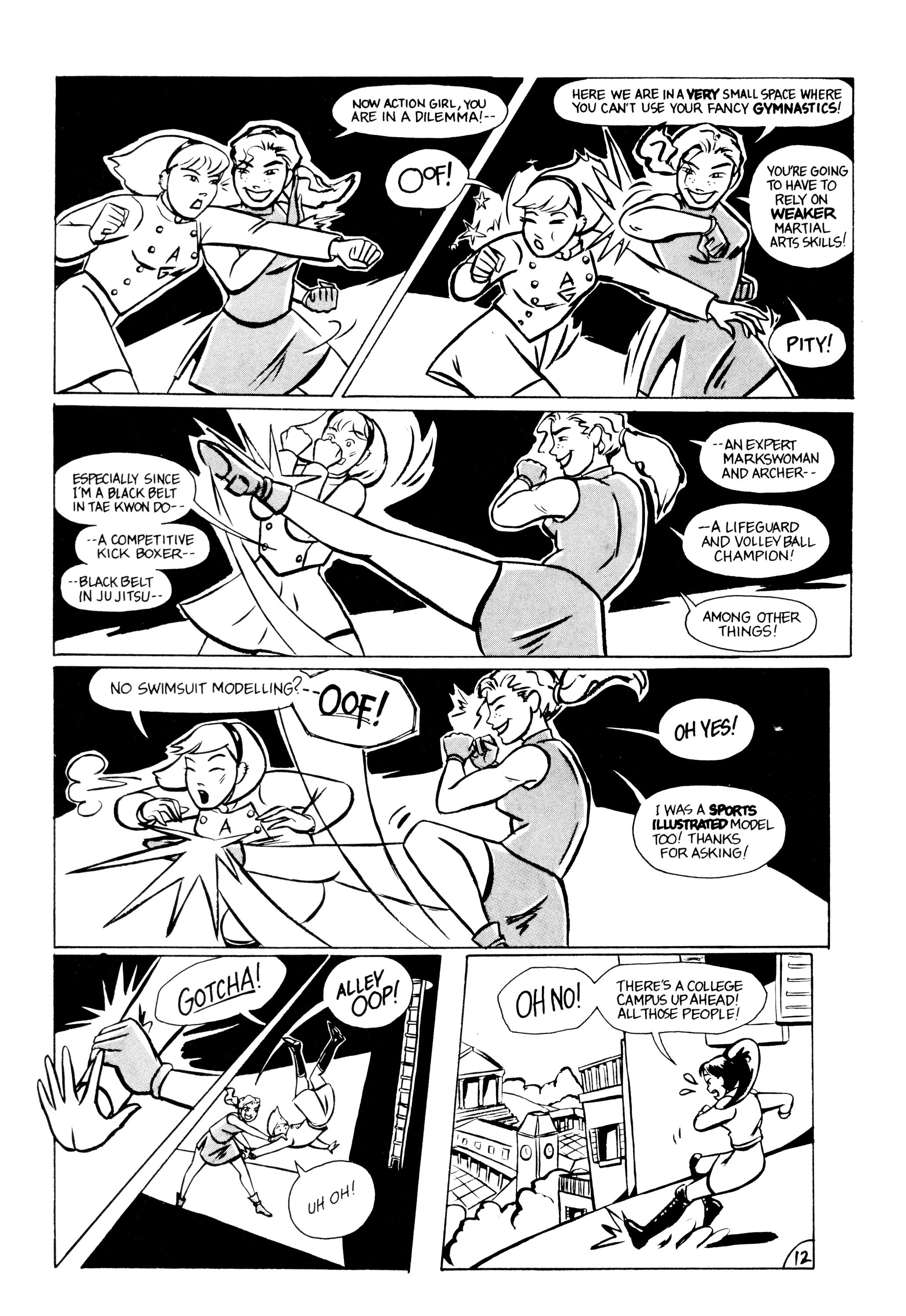 Read online Action Girl Comics comic -  Issue #12 - 14