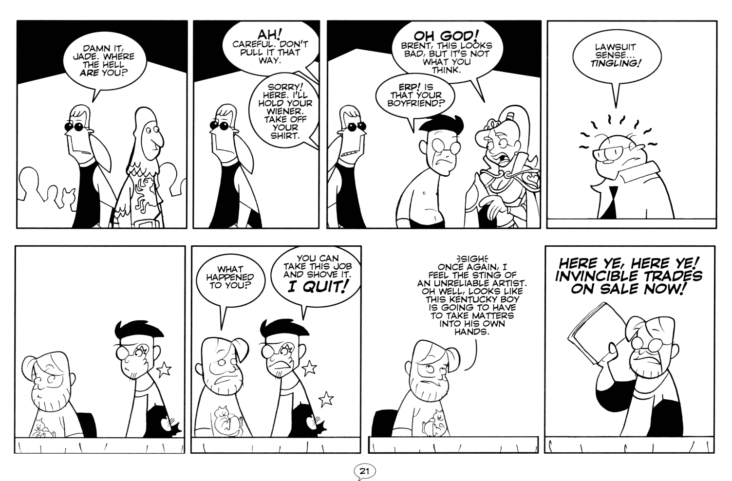 Read online PvP comic -  Issue #14 - 23
