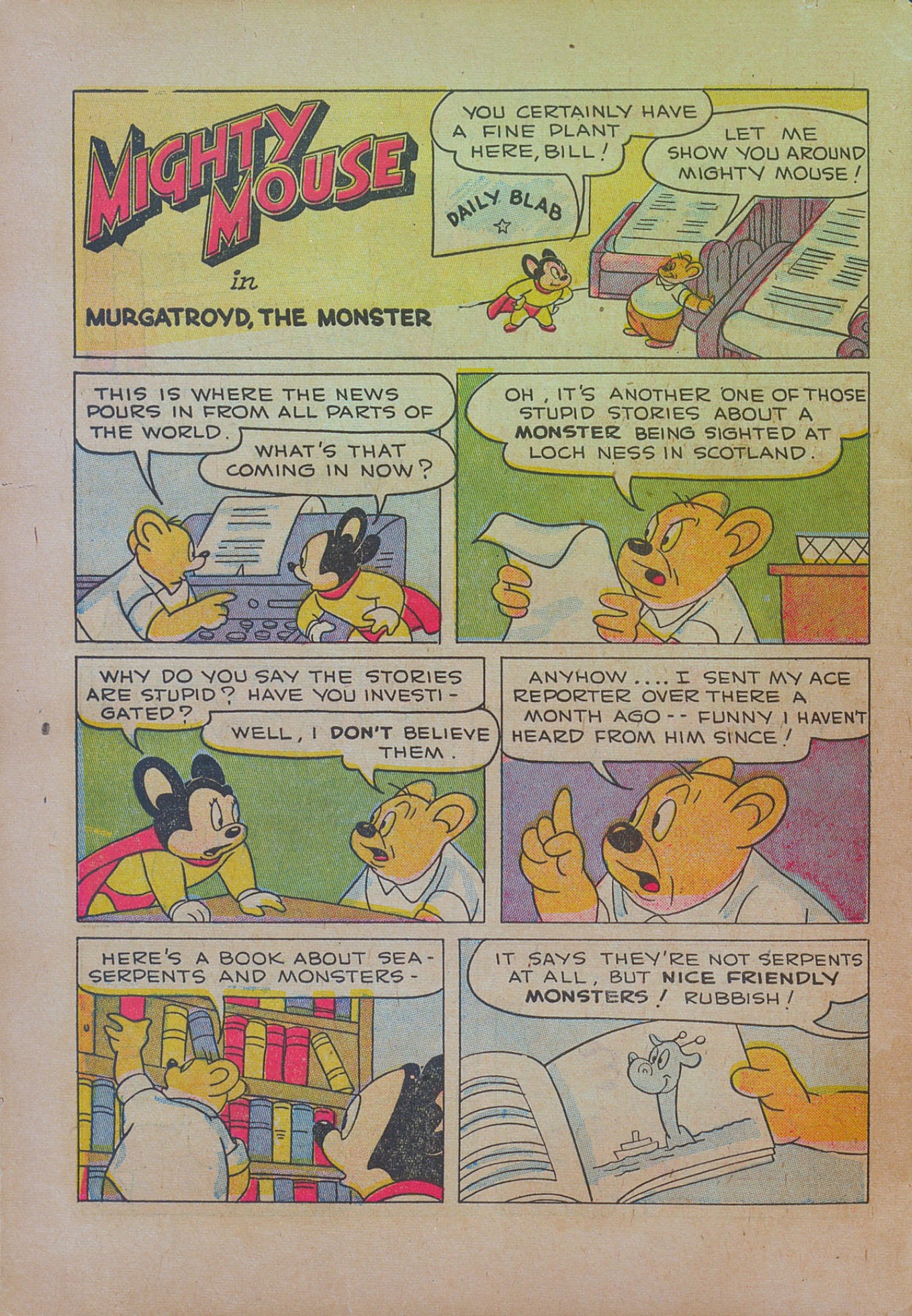 Read online Paul Terry's Mighty Mouse Comics comic -  Issue #34 - 28