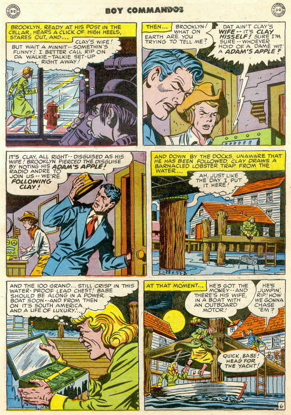 Read online Boy Commandos comic -  Issue #31 - 45