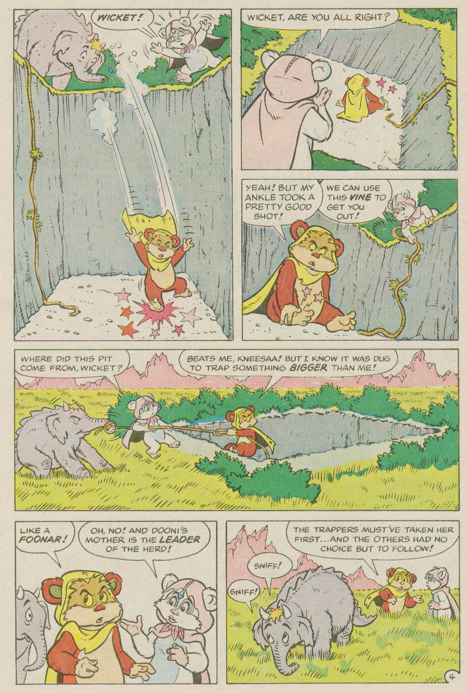 Read online Ewoks (1987) comic -  Issue #5 - 6
