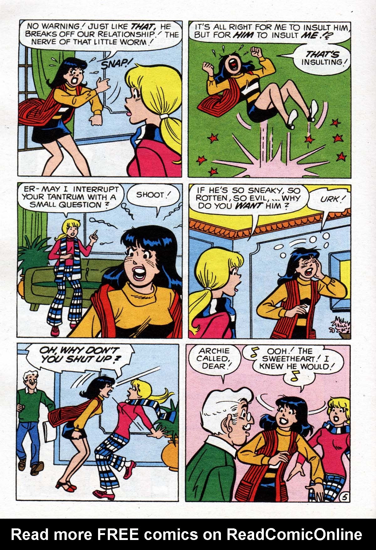 Read online Archie's Double Digest Magazine comic -  Issue #140 - 140