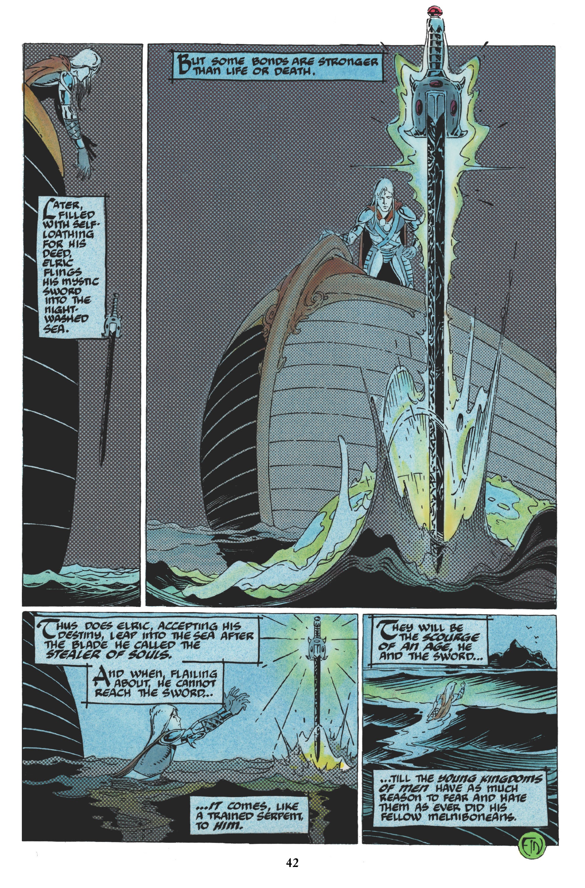 Read online The Michael Moorcock Library comic -  Issue # TPB 4 - 43