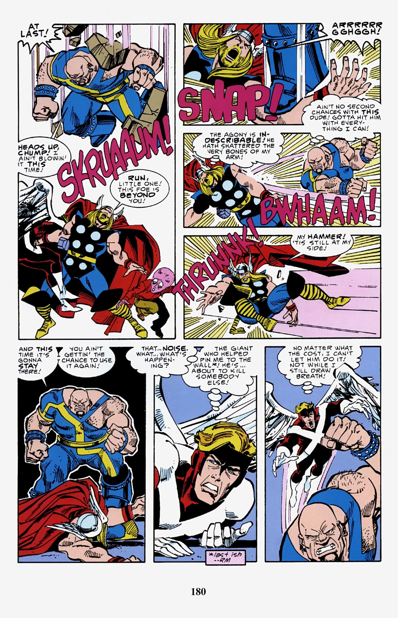 Read online Thor Visionaries: Walter Simonson comic -  Issue # TPB 4 - 181